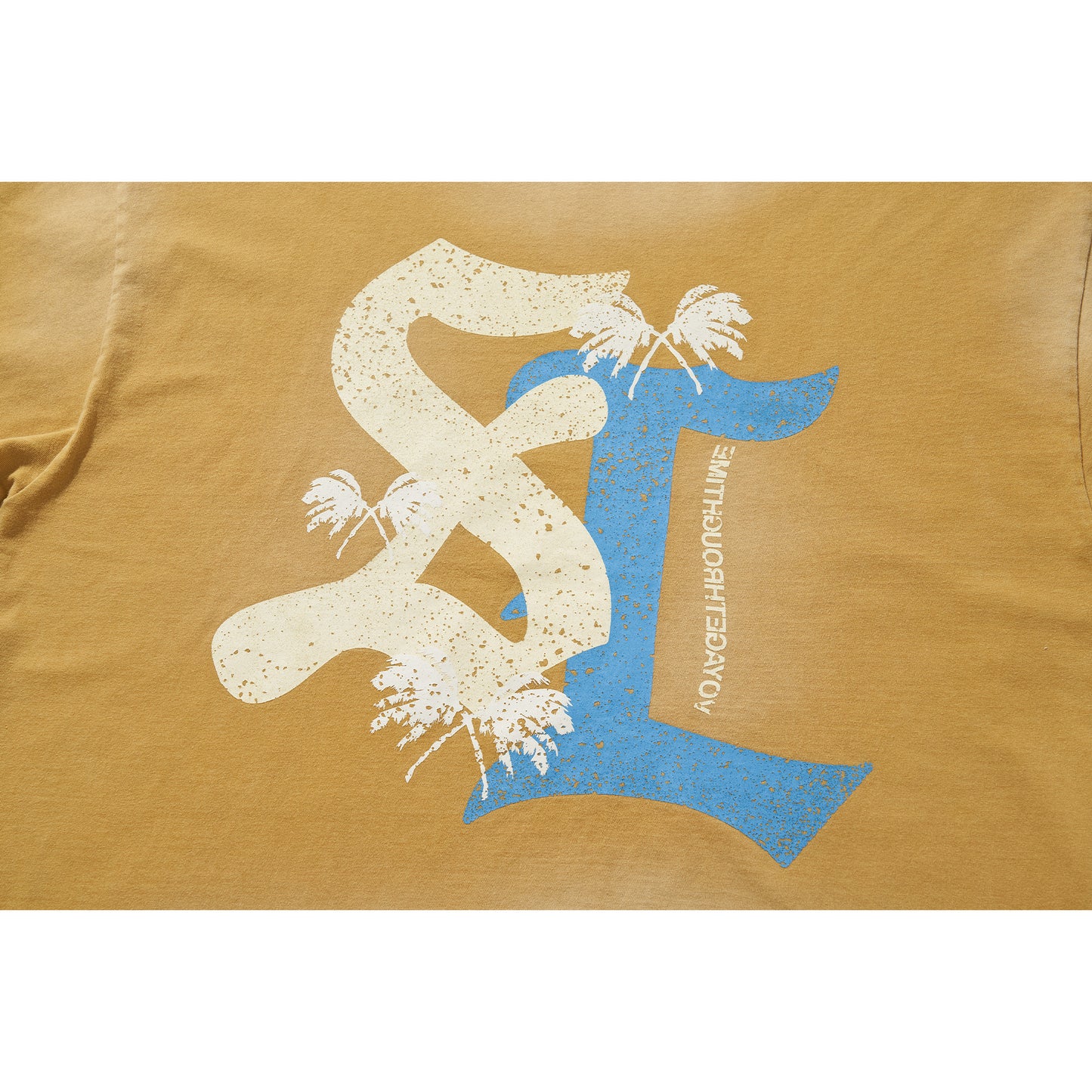 WDS X LIBERE LOGO TEE/ YELLOW