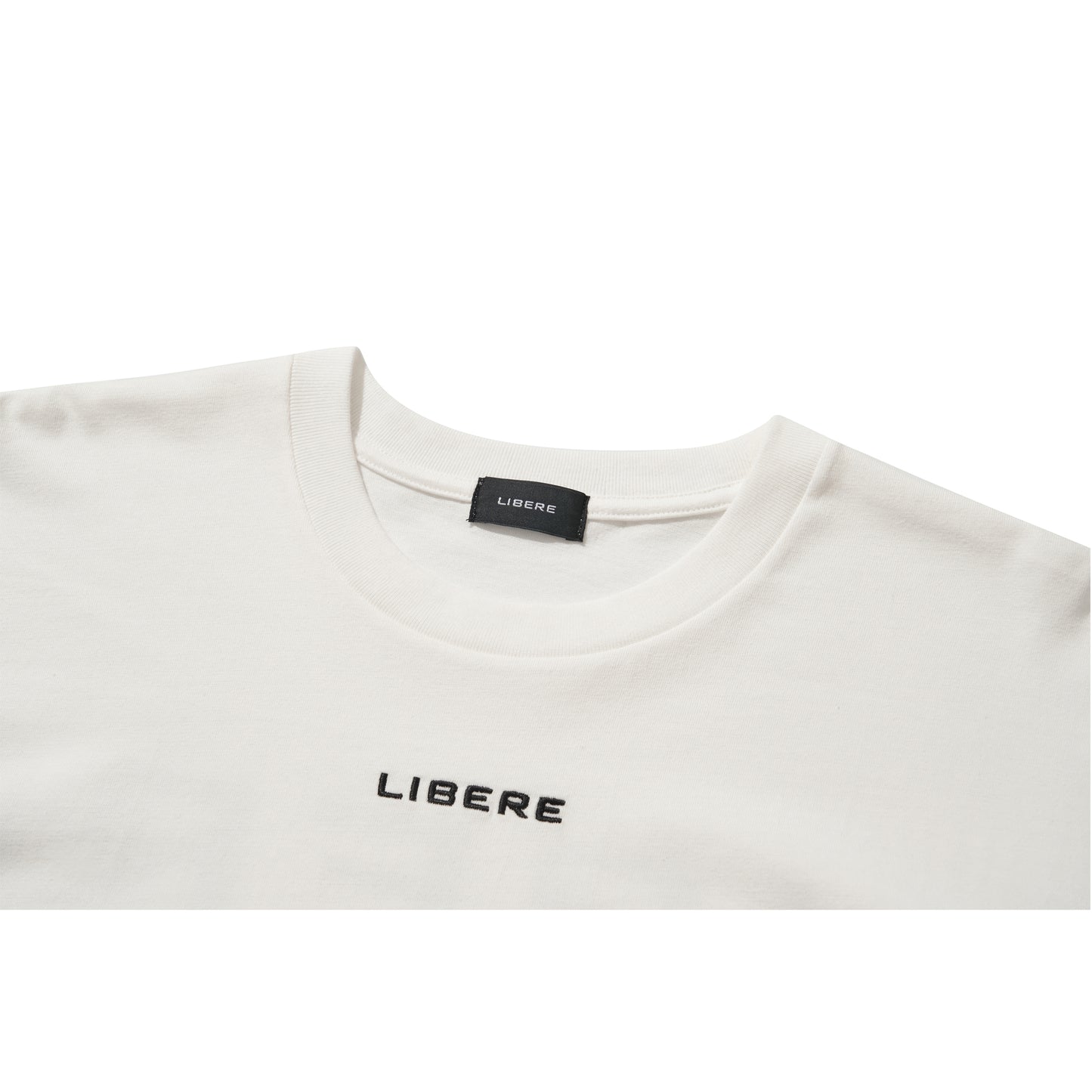 LIBERE LOGO LS TEE / WHITE