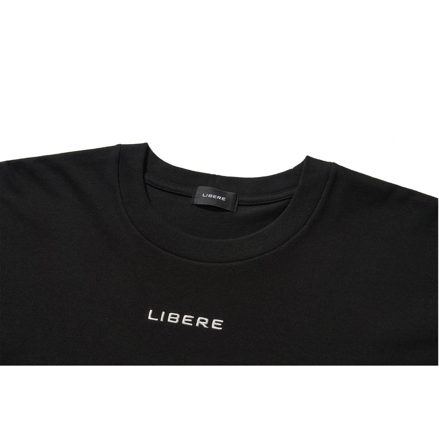 LIBERE LOGO LS TEE / BLACK
