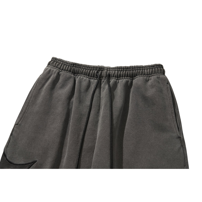 SIDE LOGO SWEAT PANTS / BLACK