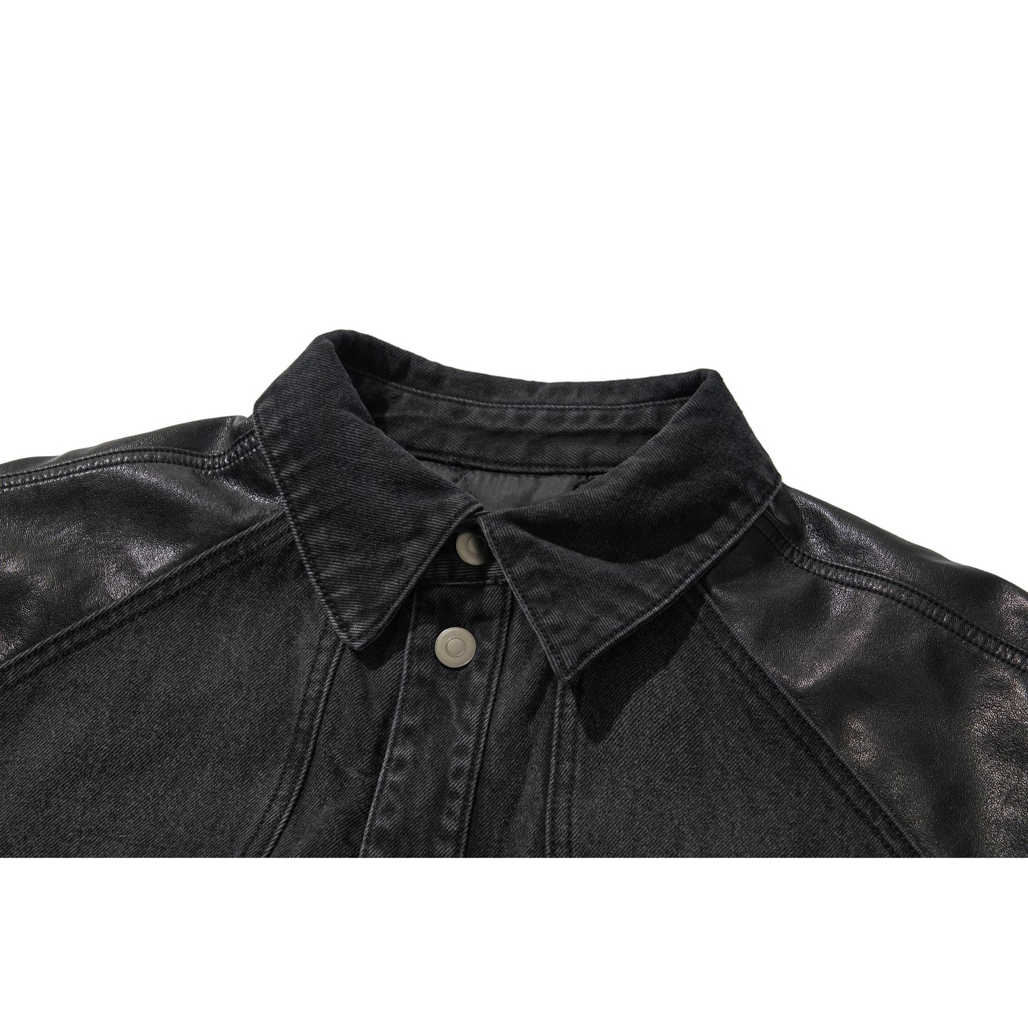 MODIFIED CROSS OVERSIZED SHIRTS / BLACK