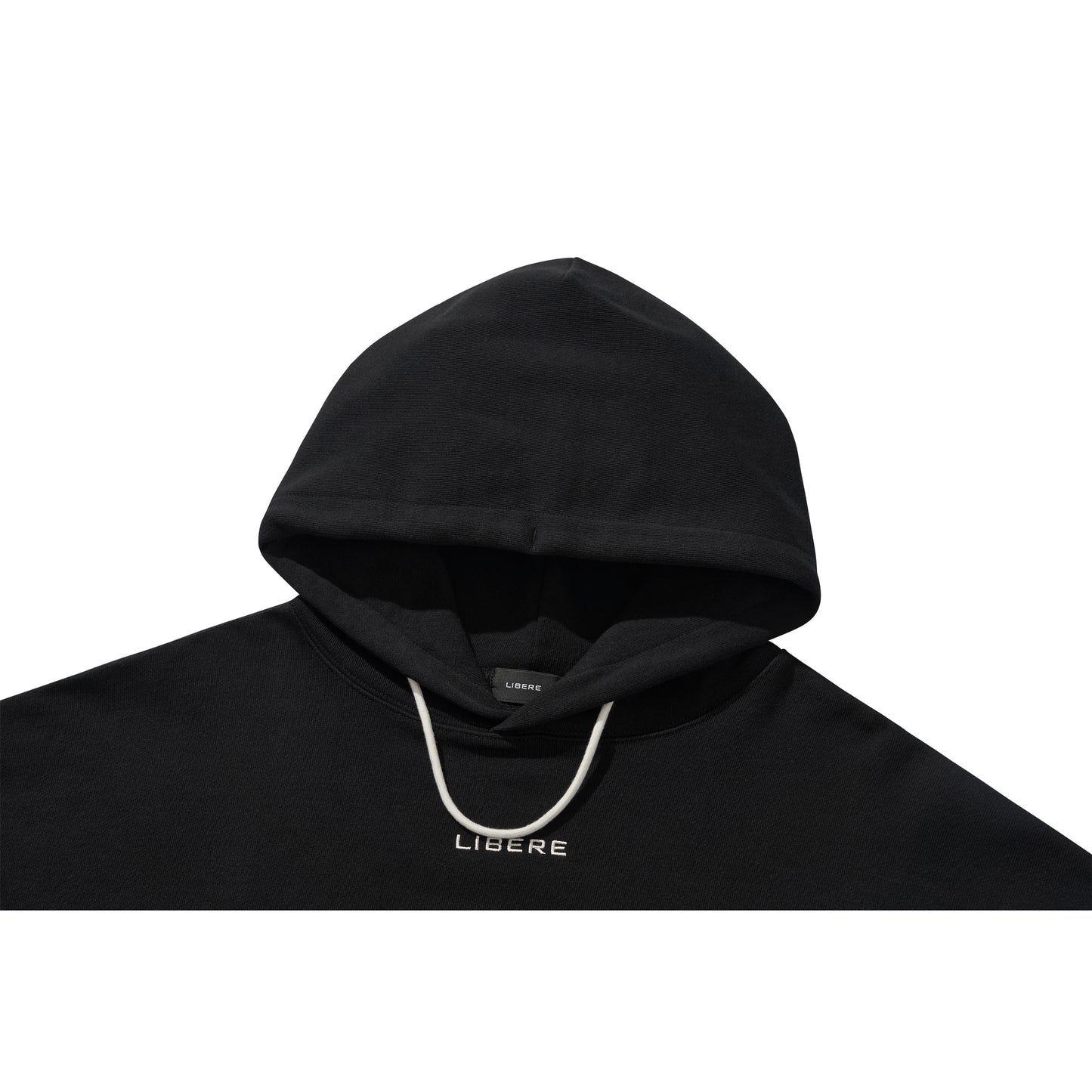 LIBERE LOGO HOODIE / BLACK