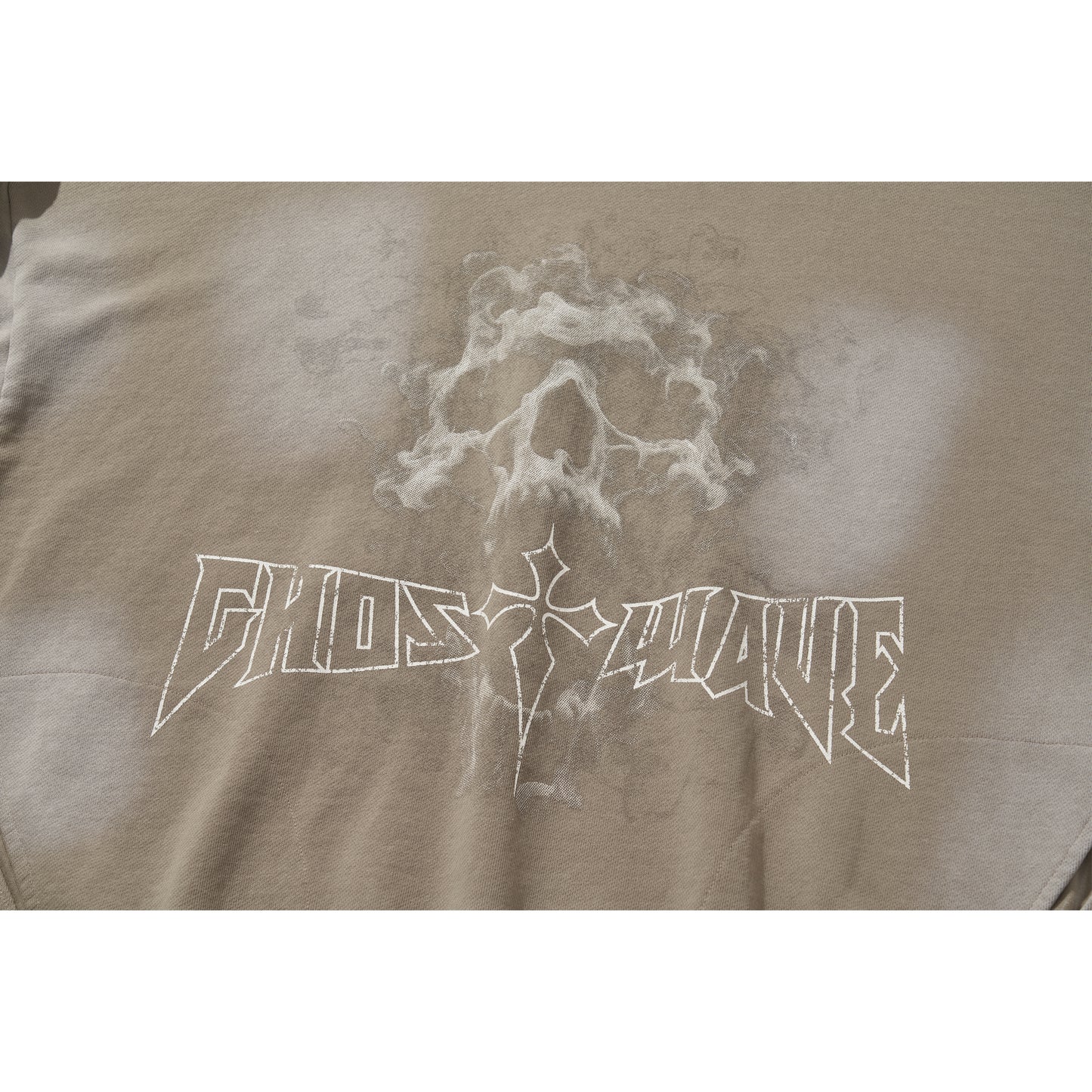 GHOST REPLICATION HOODIE2 / BEIGE
