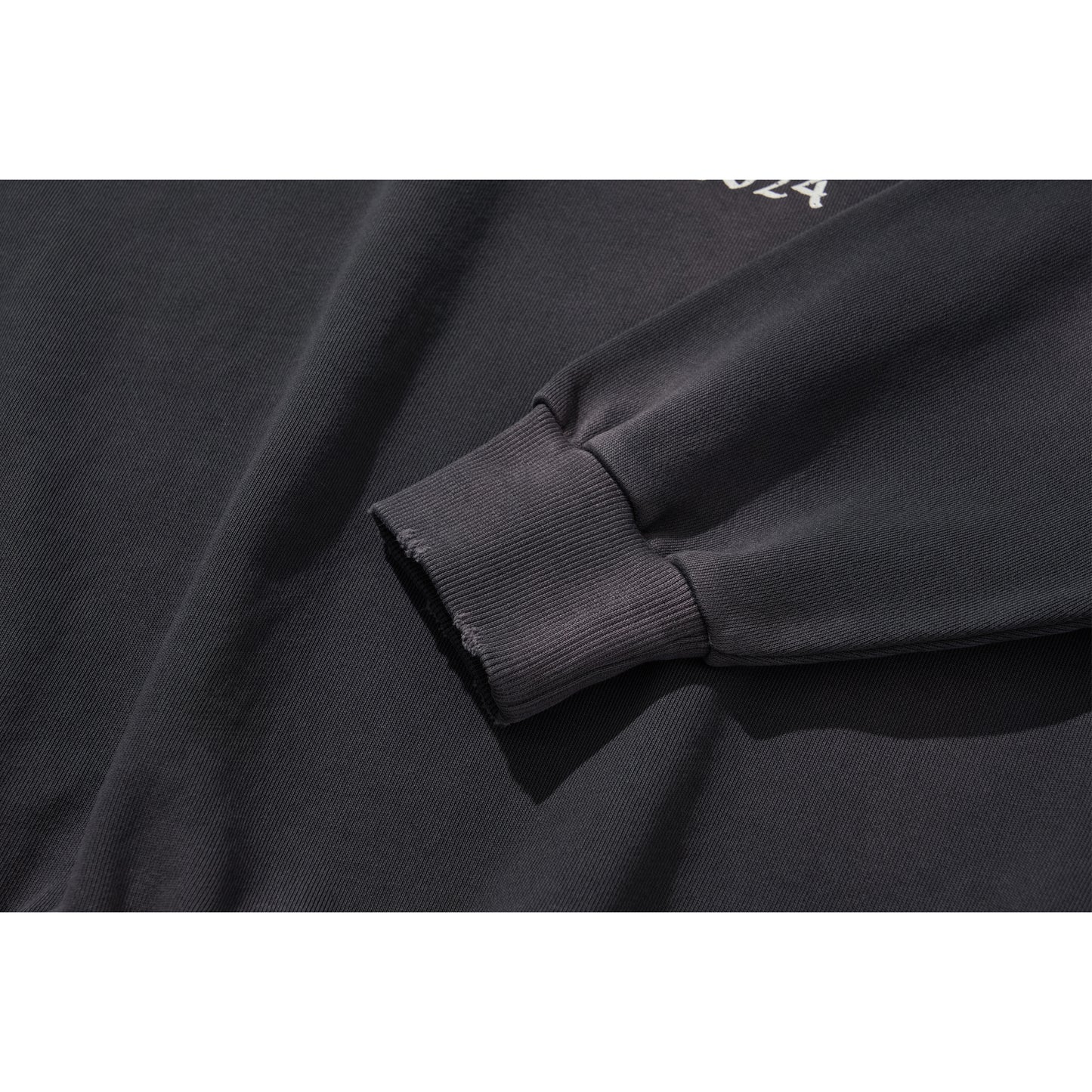 GOTHIC LOGO CREWNECK SWEATZ / BLACK