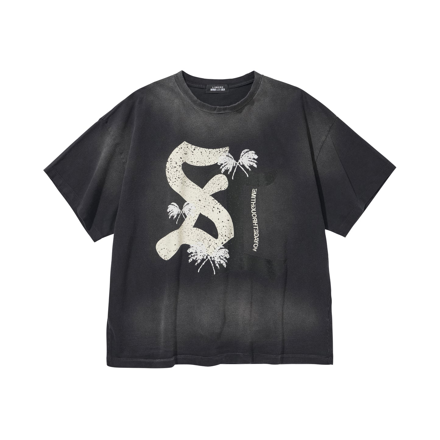 WDS X LIBERE LOGO TEE/ BLACK