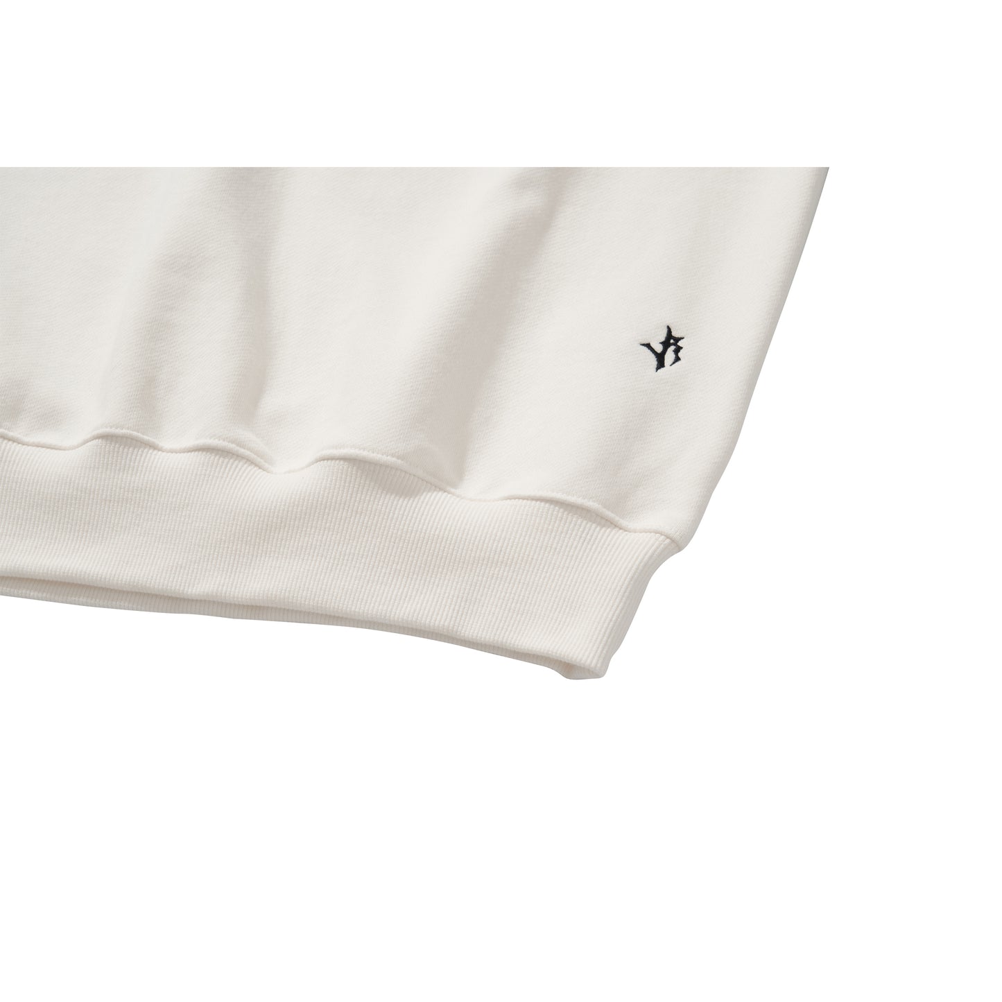 LIBERE LOGO CREWNECK SWEAT / WHITE