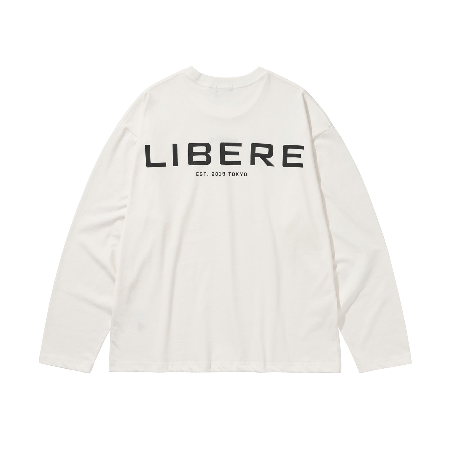 LIBERE LOGO LS TEE / WHITE