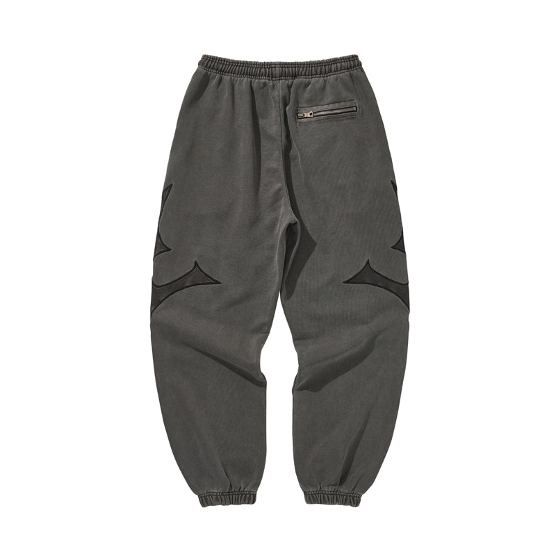 SIDE LOGO SWEAT PANTS / BLACK