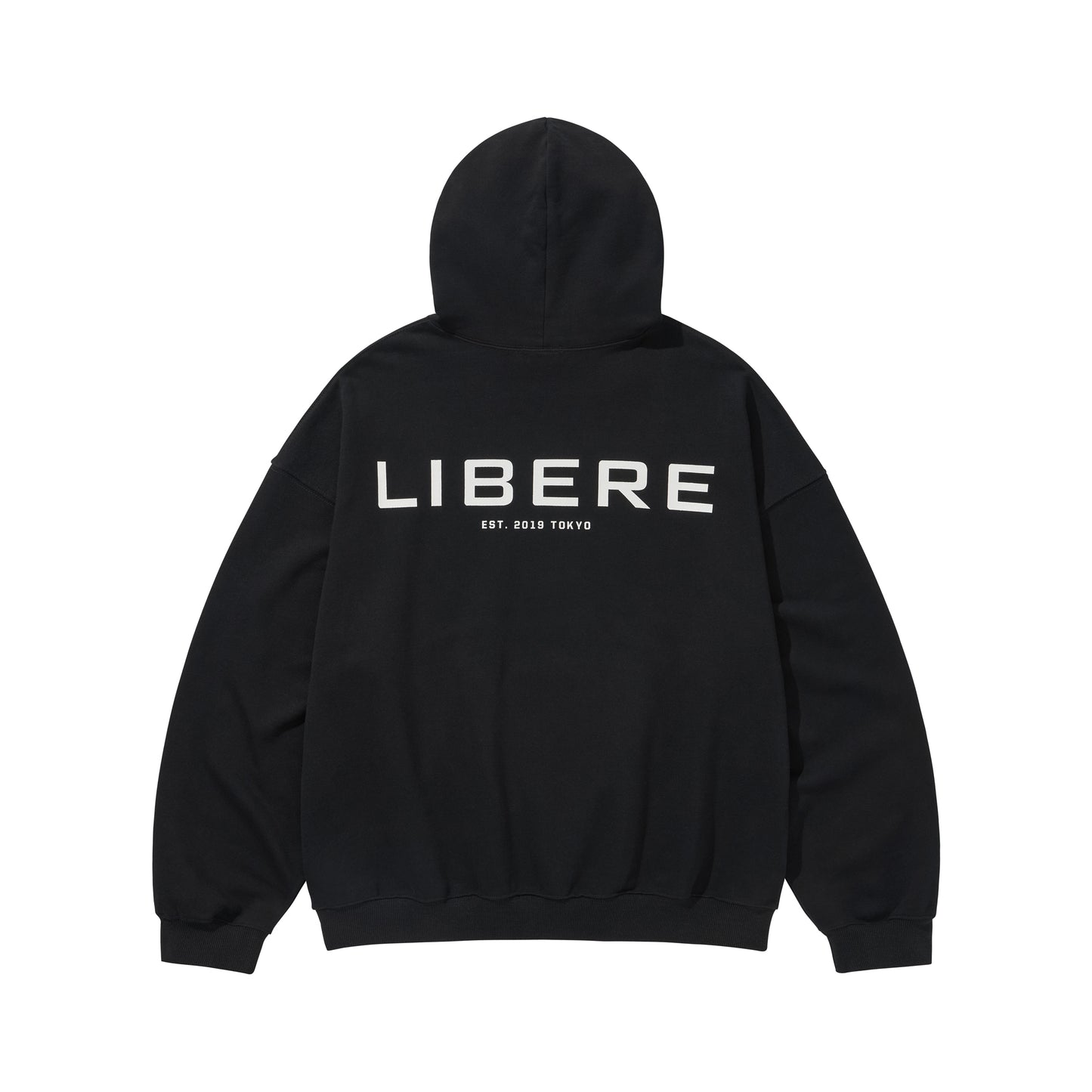 LIBERE LOGO HOODIE / BLACK