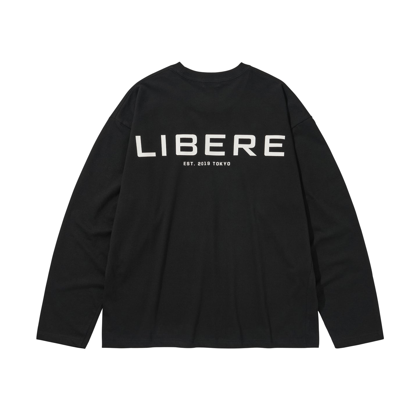 LIBERE LOGO LS TEE / BLACK