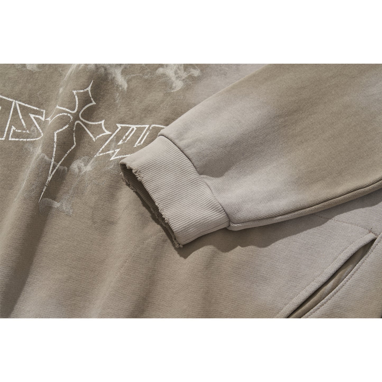 GHOST REPLICATION HOODIE2 / BEIGE