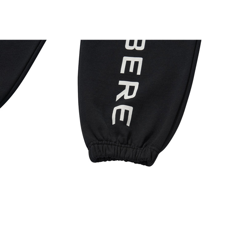 LOGO SWEAT PANTS / BLACK