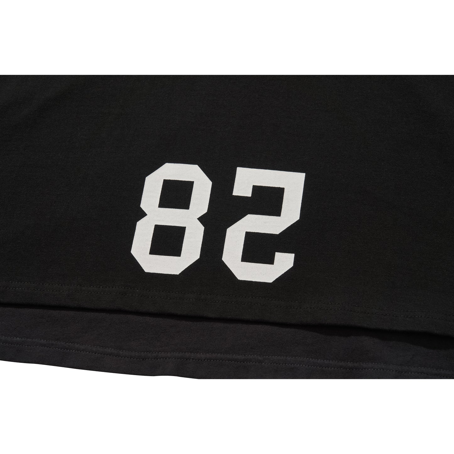 3 LAYERED HOODIE / BLACK