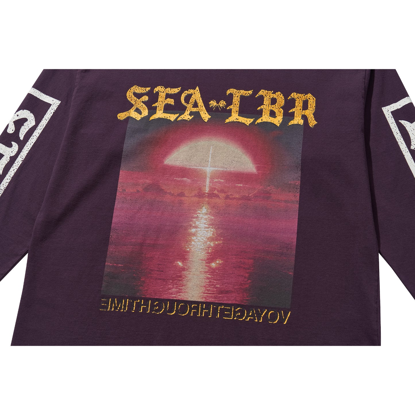 WDS X LIBERE GRAPHIC LS TEE / PURPLE