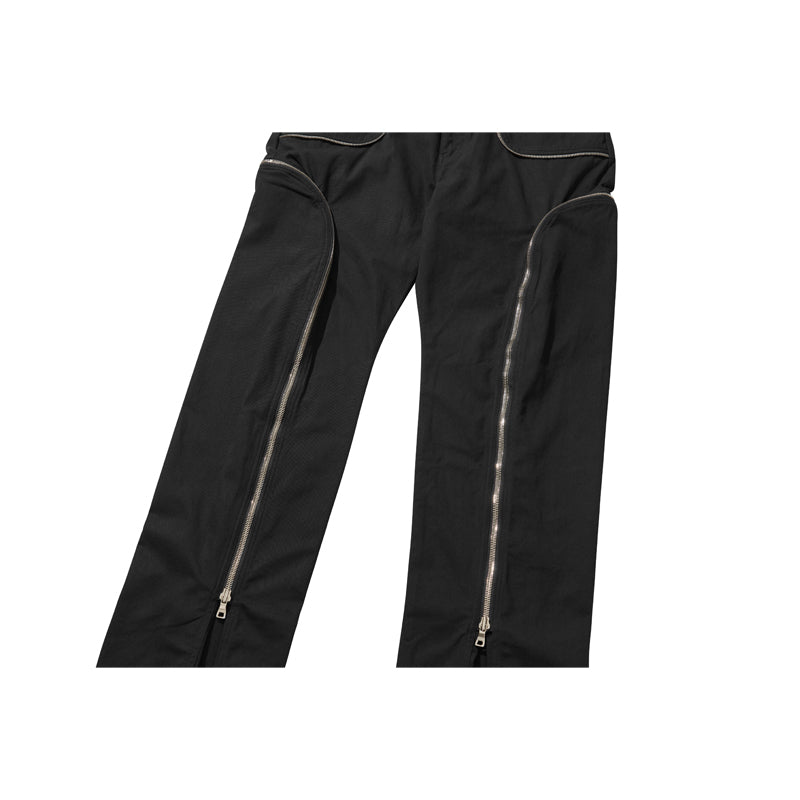 MODIFIED CROSS PANTS / BLACK