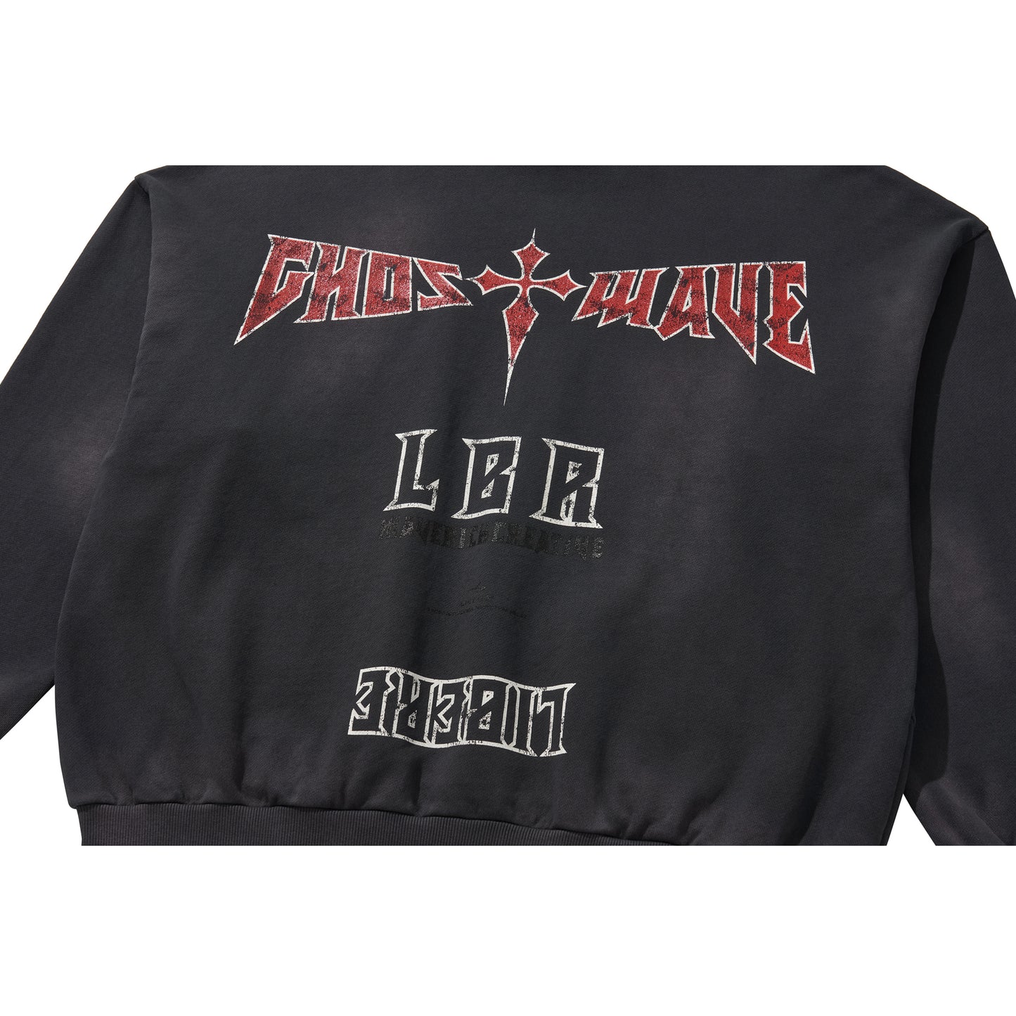 GHOST REPLICATION HOODIE2 / BLACK