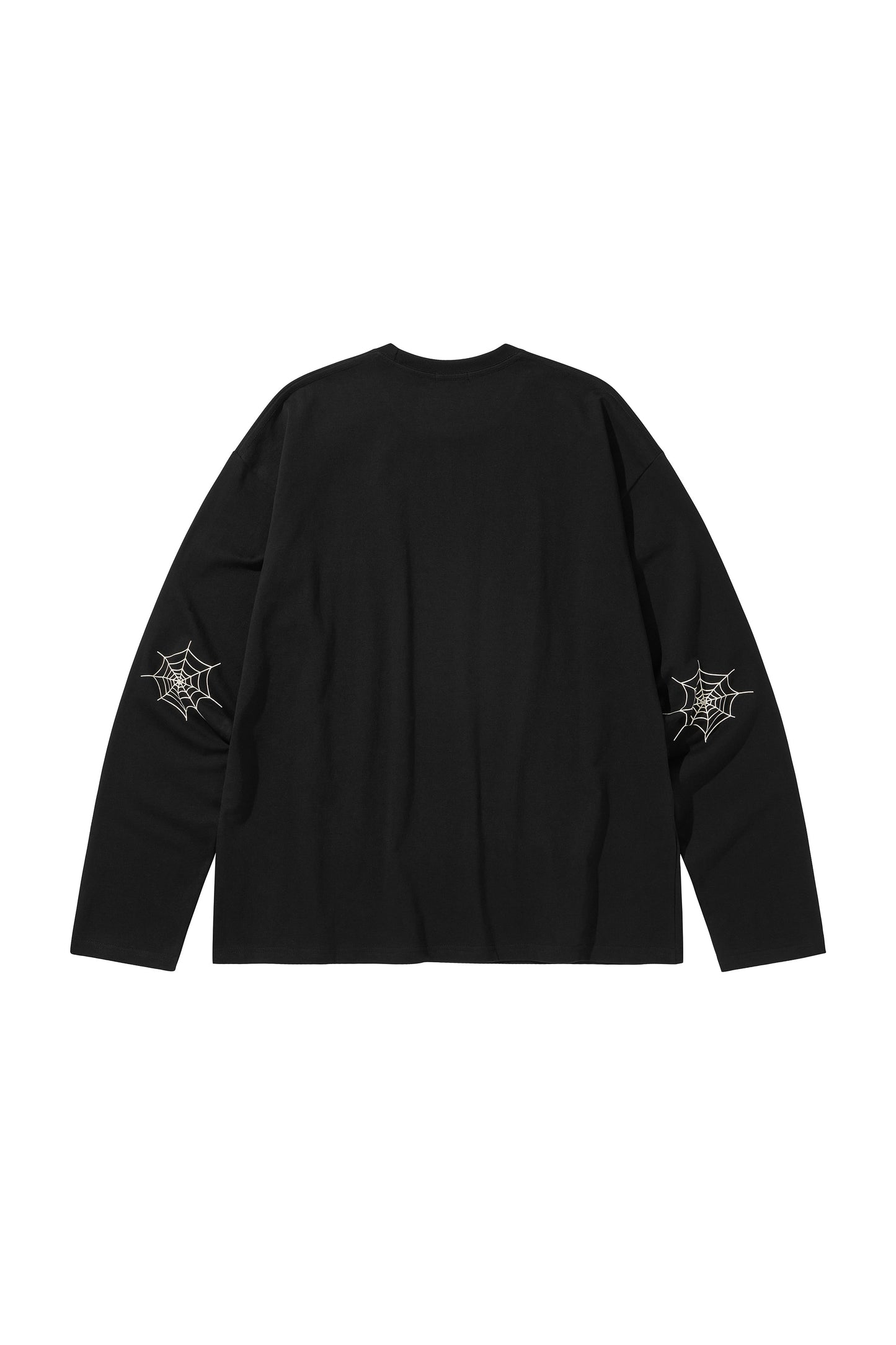 BISON BULL LONG SLEEVE T-SHIRTS / BLACK