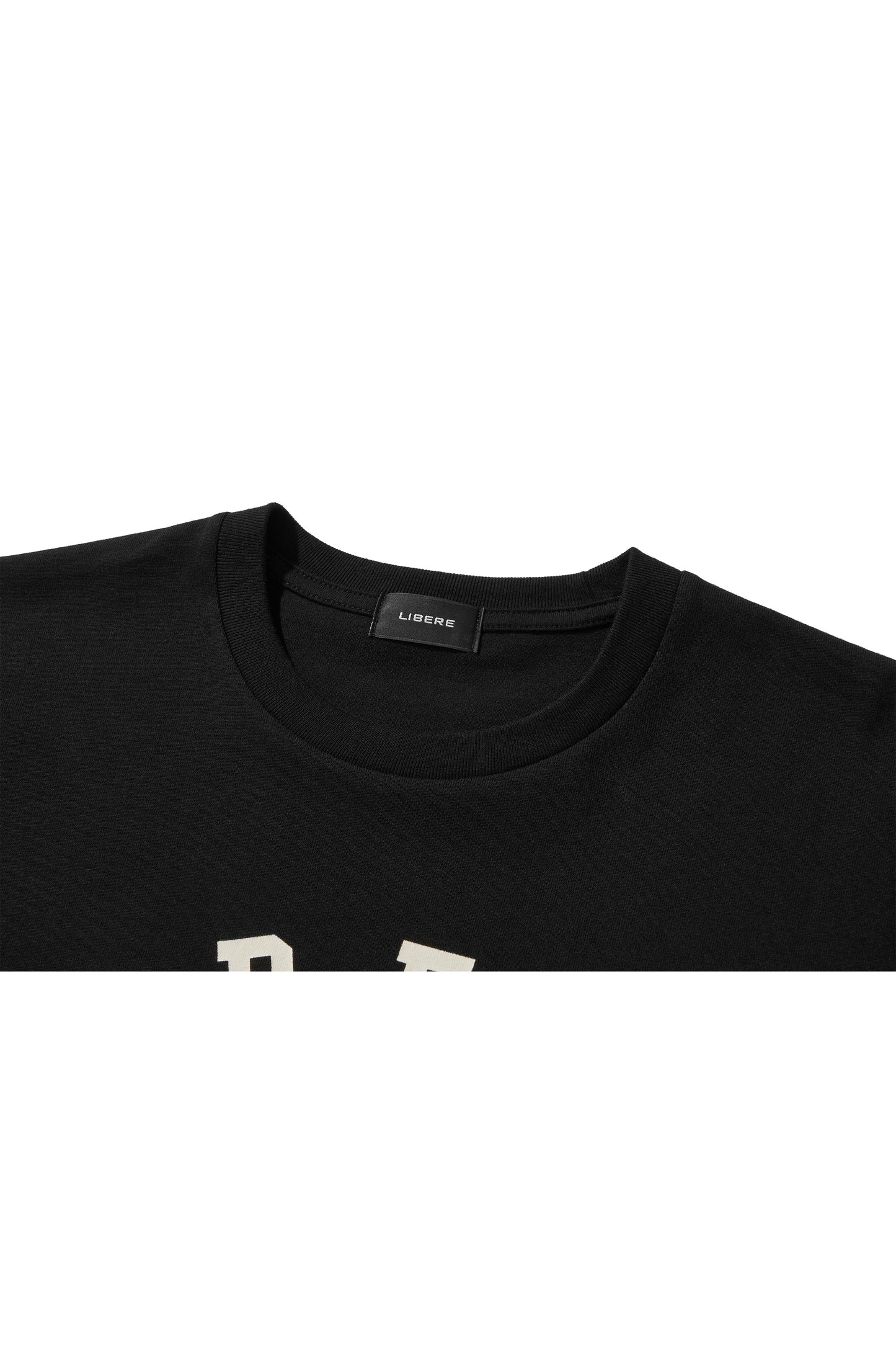 BISON BULL LONG SLEEVE T-SHIRTS / BLACK