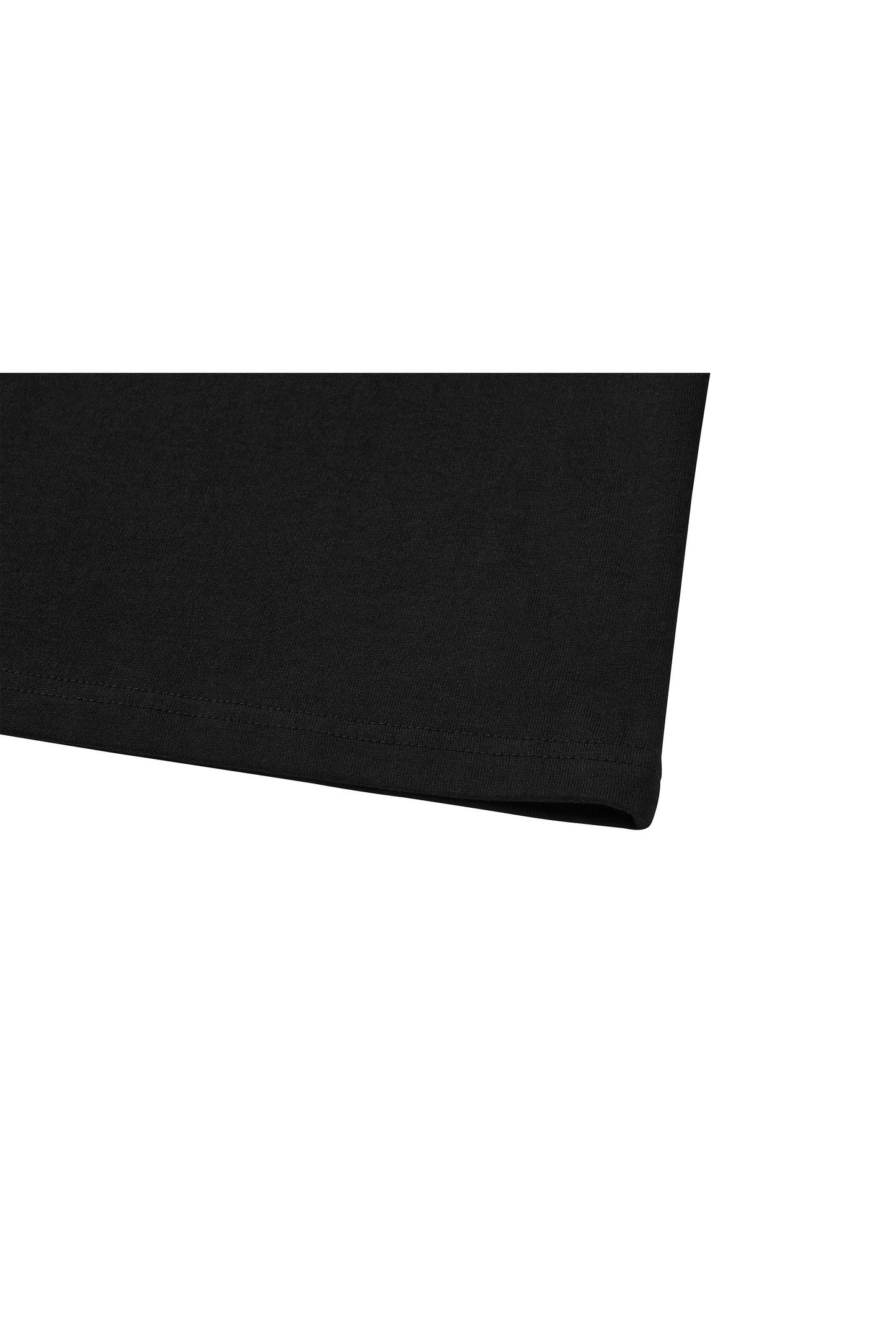 BISON BULL LONG SLEEVE T-SHIRTS / BLACK