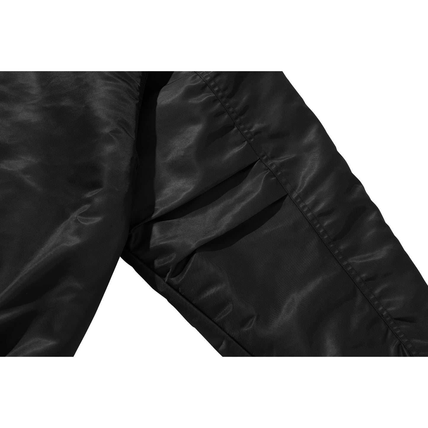 CHUCKLE MA-1 JACKET / BLACK