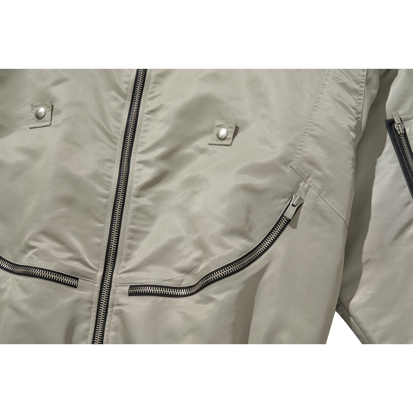 CHUCKLE MA-1 JACKET / GRAY