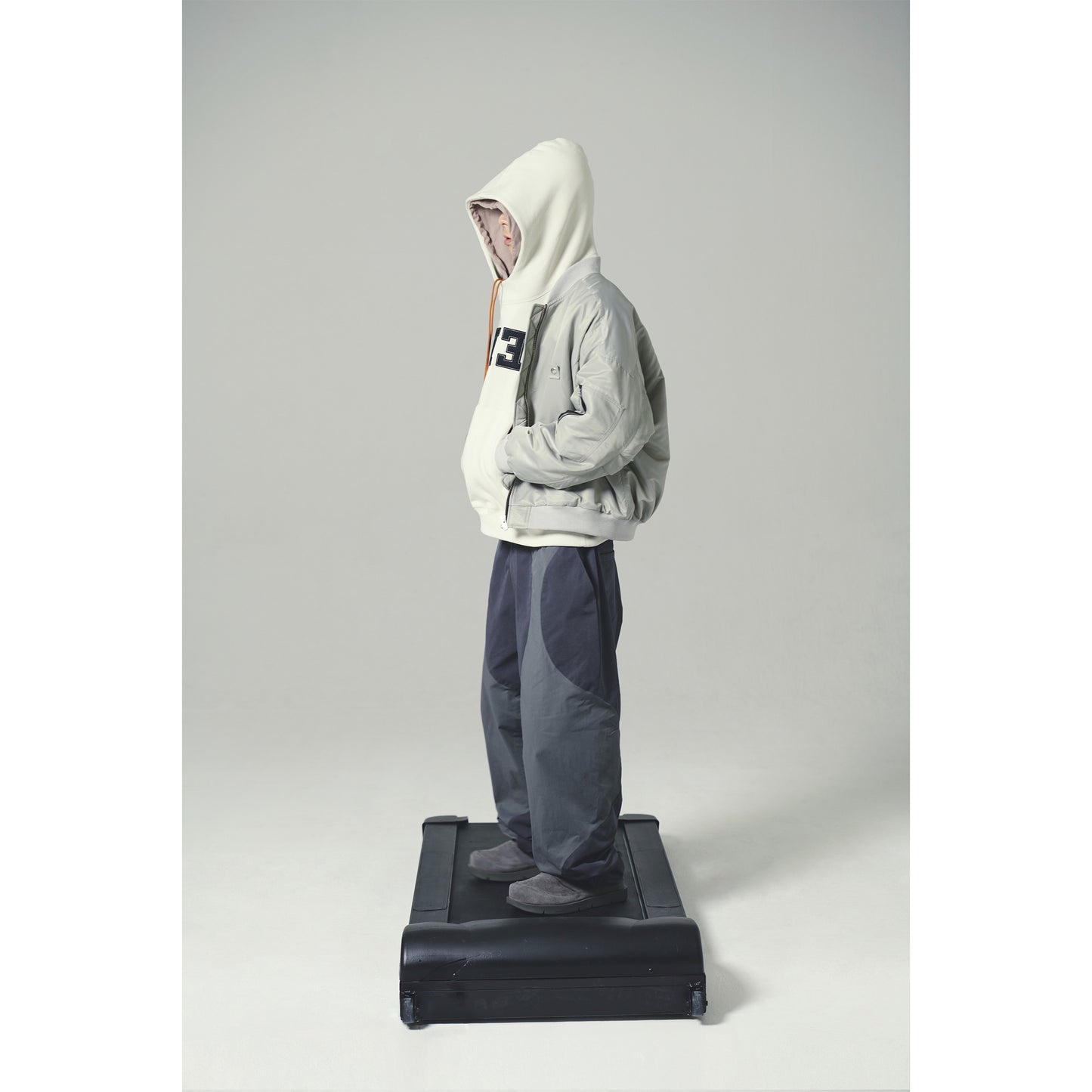 CHUCKLE MA-1 JACKET / GRAY