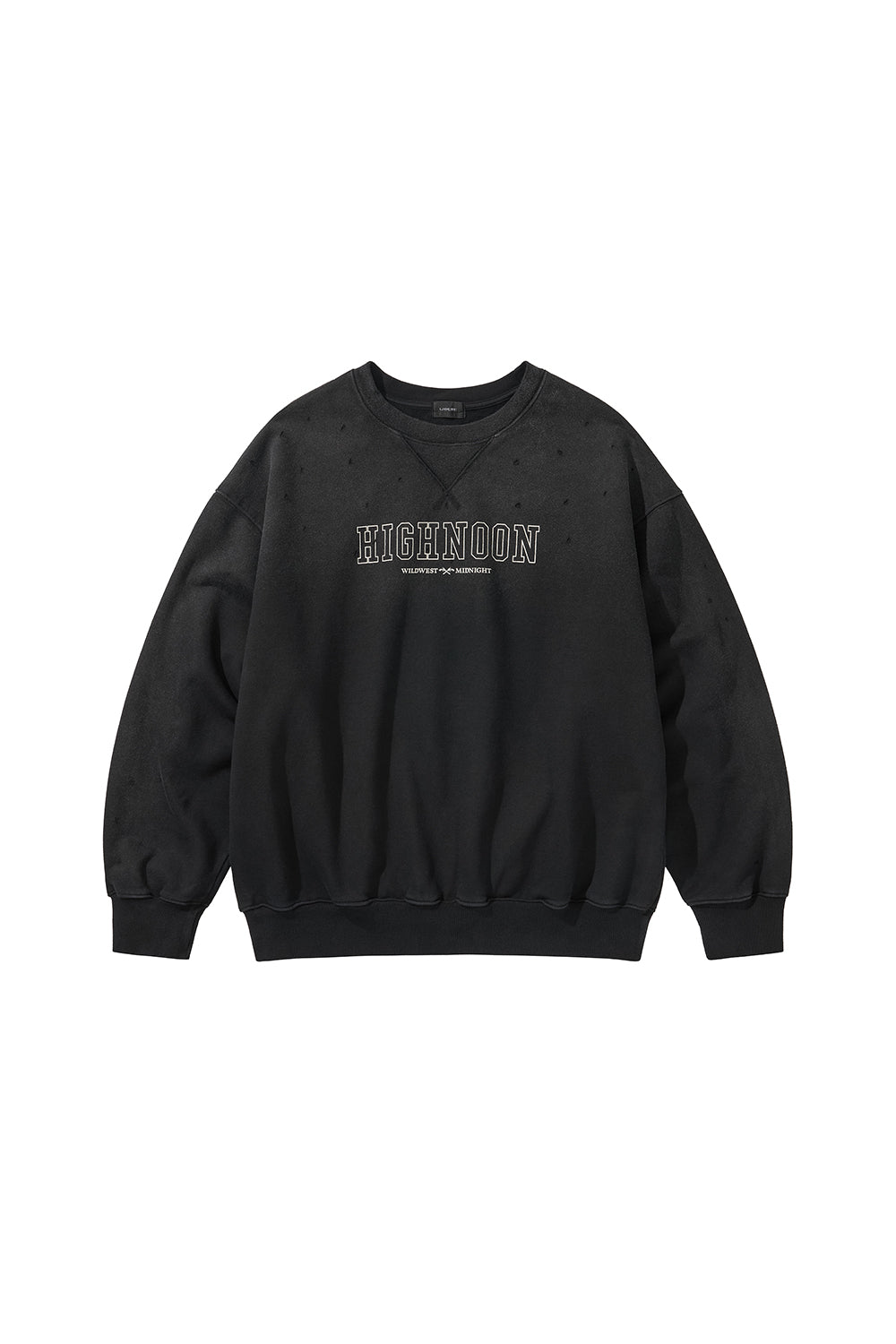 HIGHNOON CREWNECK SWEAT / BLACK