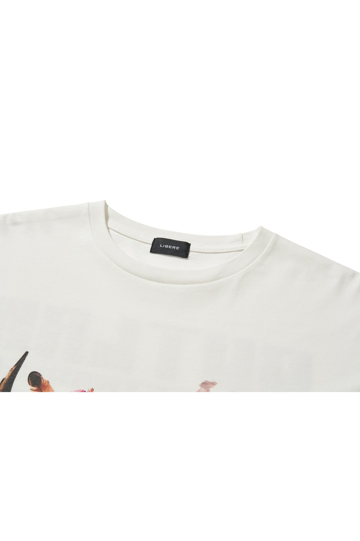 MIDNIGHT BISON LONG SLEEVE T-SHIRTS / WHITE