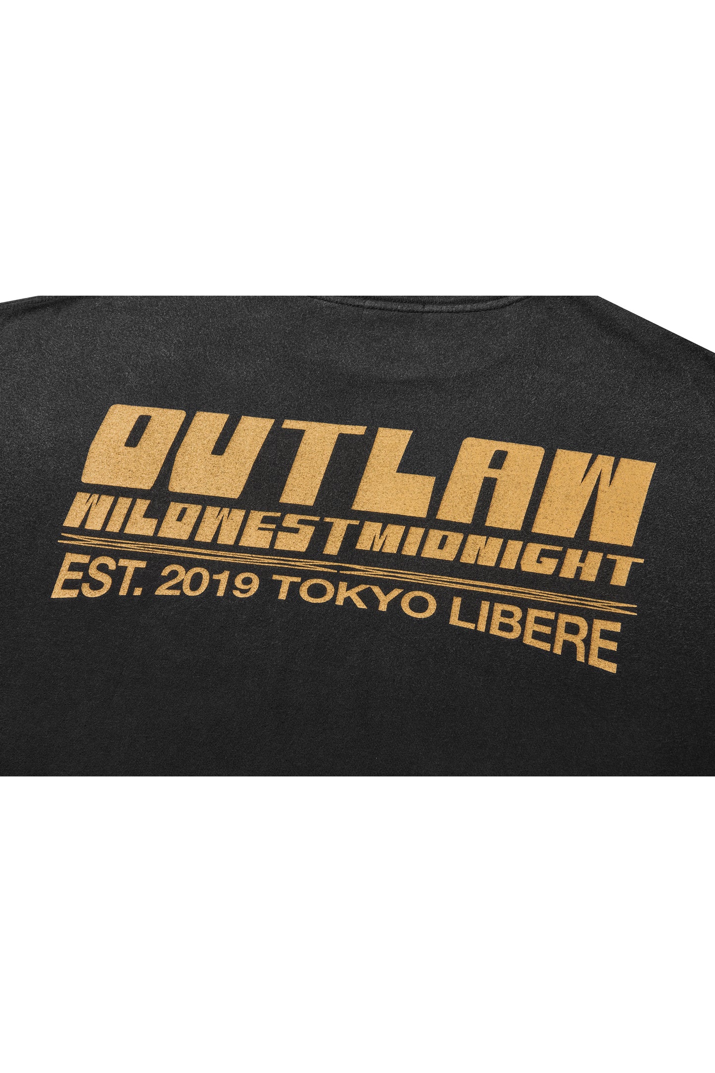 MIDNIGHT BISON T-SHIRTS / BLACK