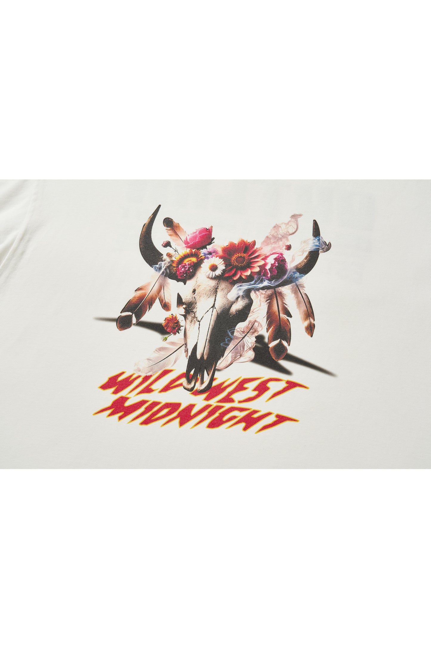 MIDNIGHT BISON T-SHIRTS / WHITE