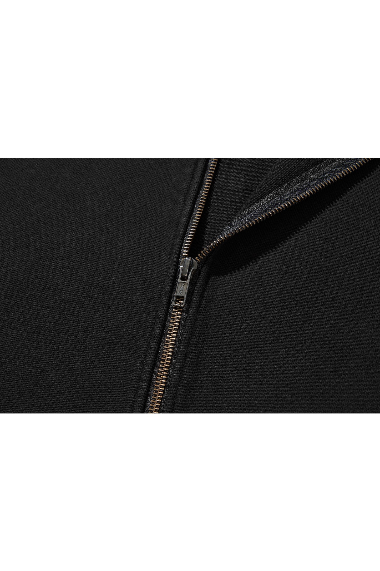 MIDNIGHT ZIP-UP HOOD / BLACK