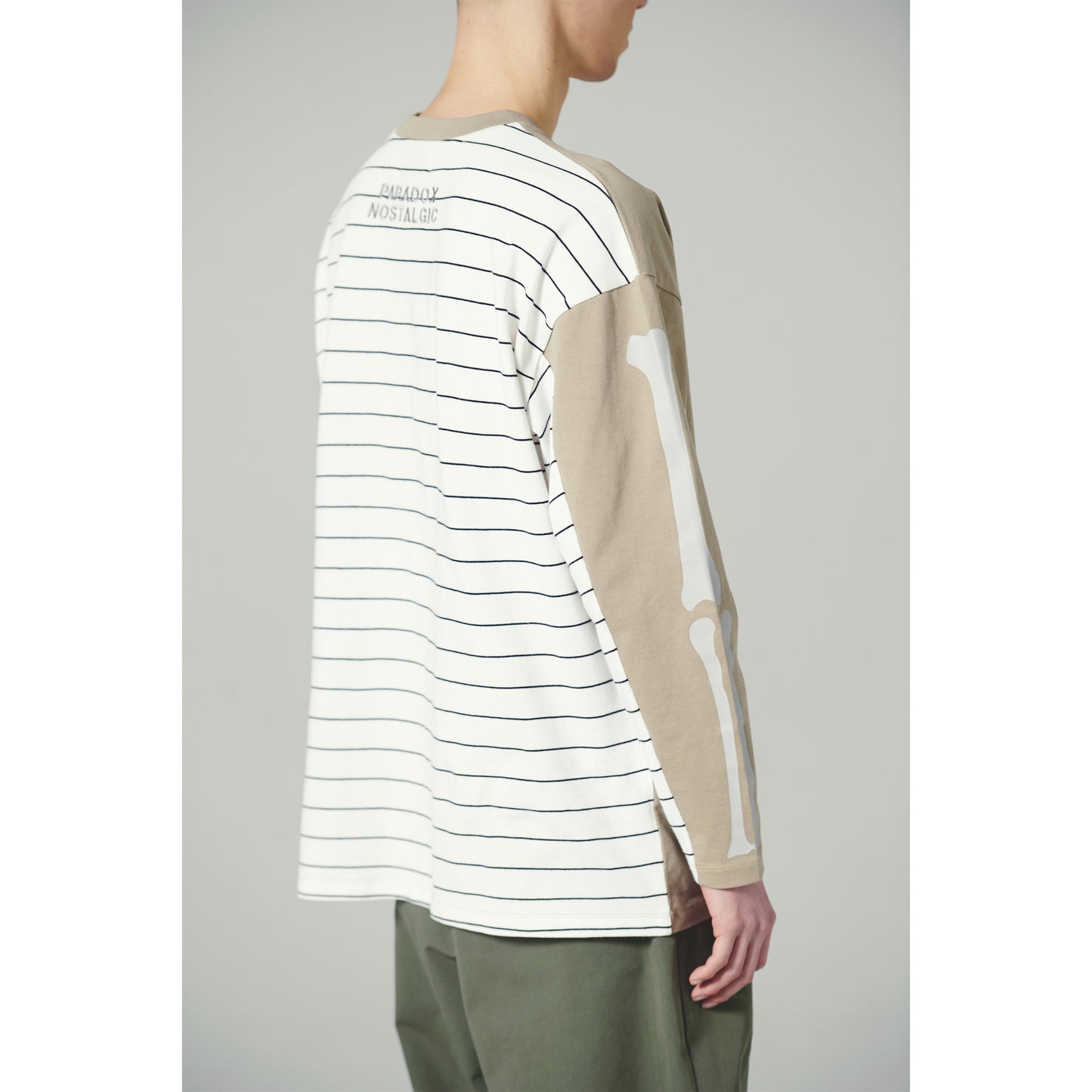 PARADOX BONE SLEEVE TEE / KHAKI