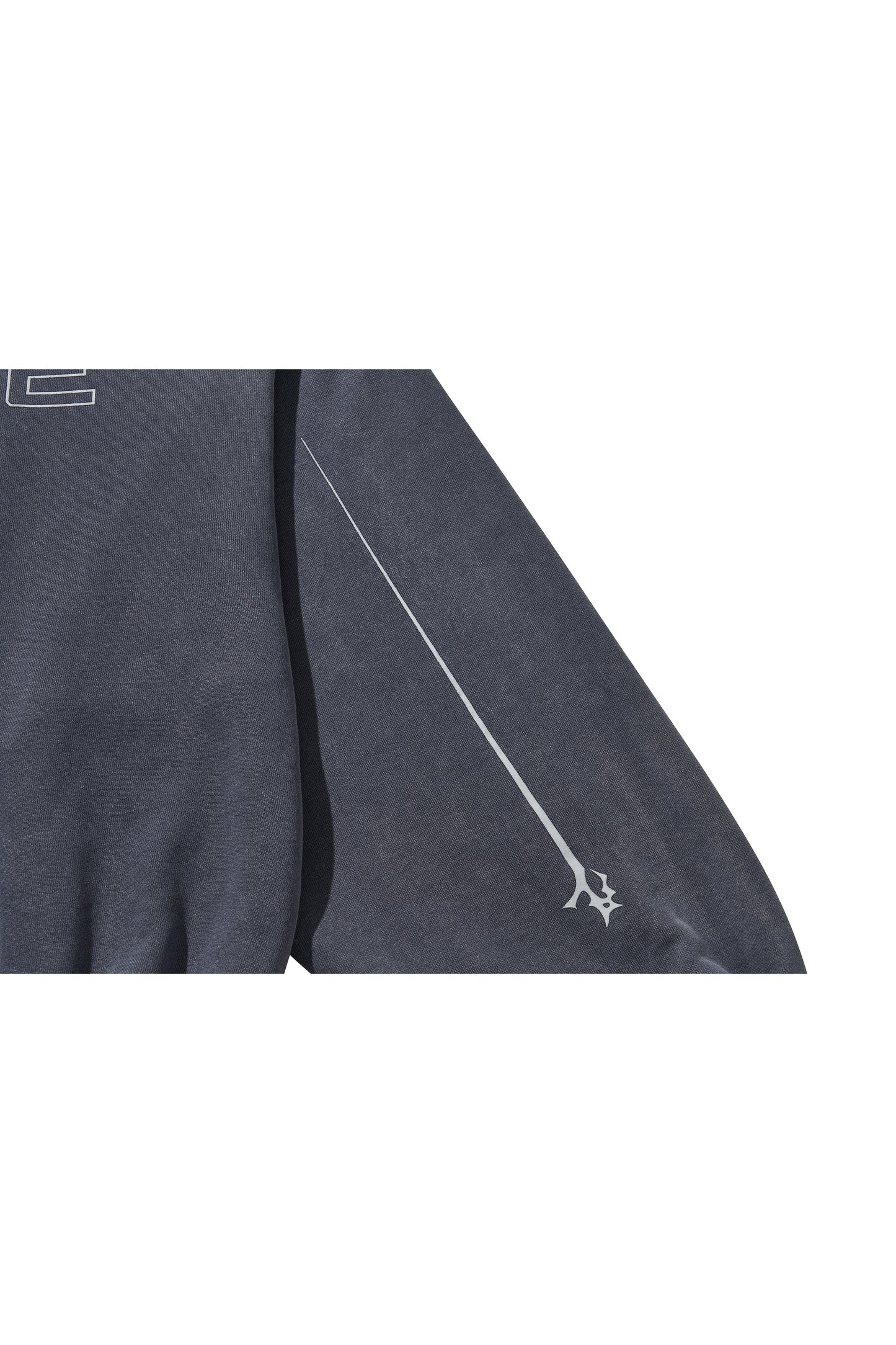 REFLECT LOGO HOODIE / NAVY