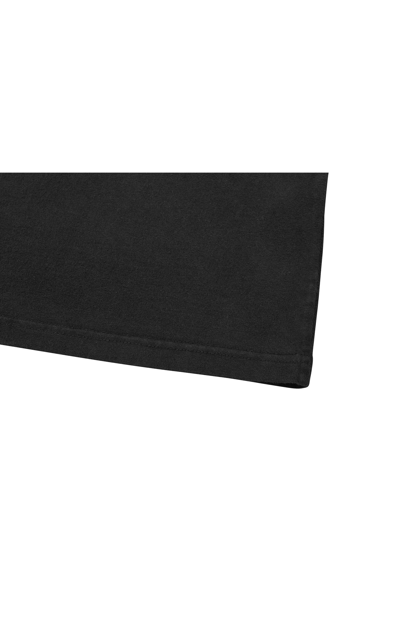 REFLECT LOGO LONG SLEEVE T-SHIRTS / BLACK