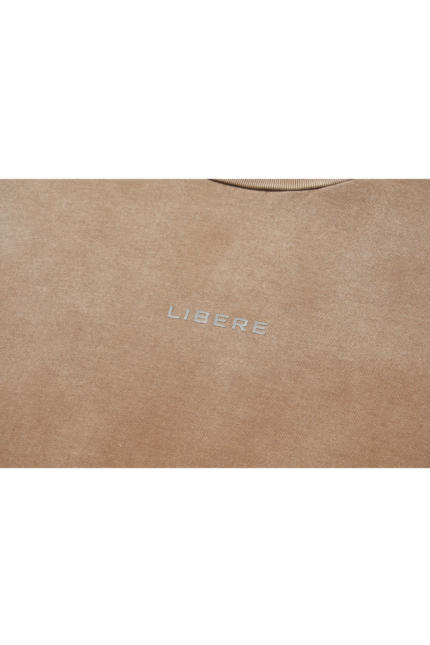 REFLECT LOGO LONG SLEEVE T-SHIRTS / BROWN