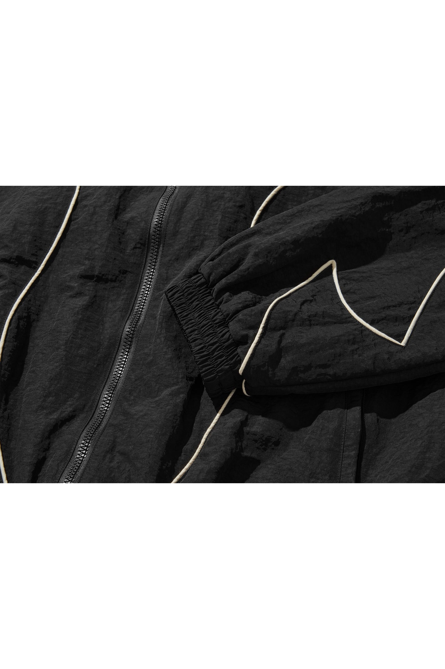 WESTERN FLAME TRACK JACKET / BLACK