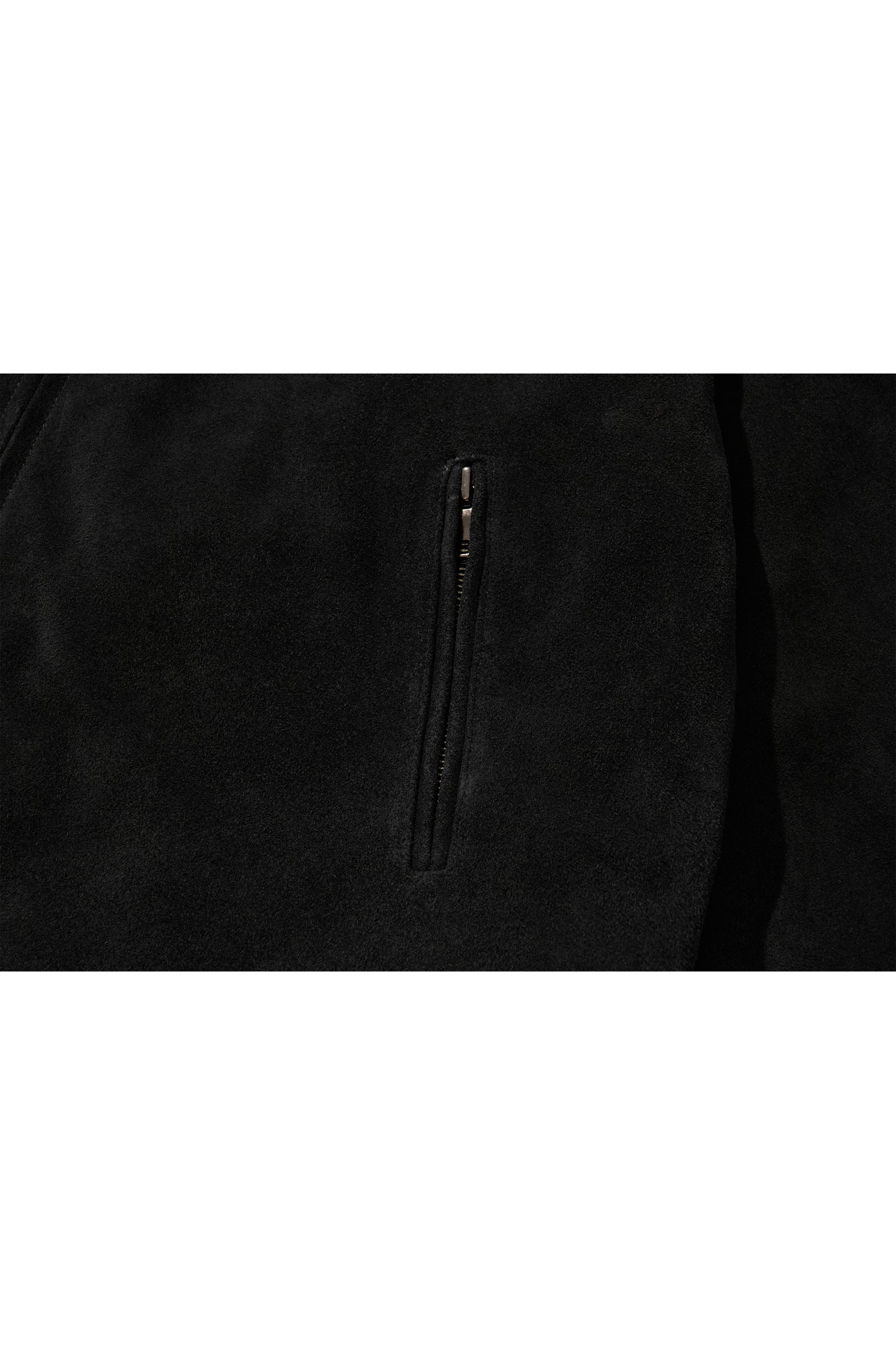 WESTERN LEATHER WORK JACKET / BLACK