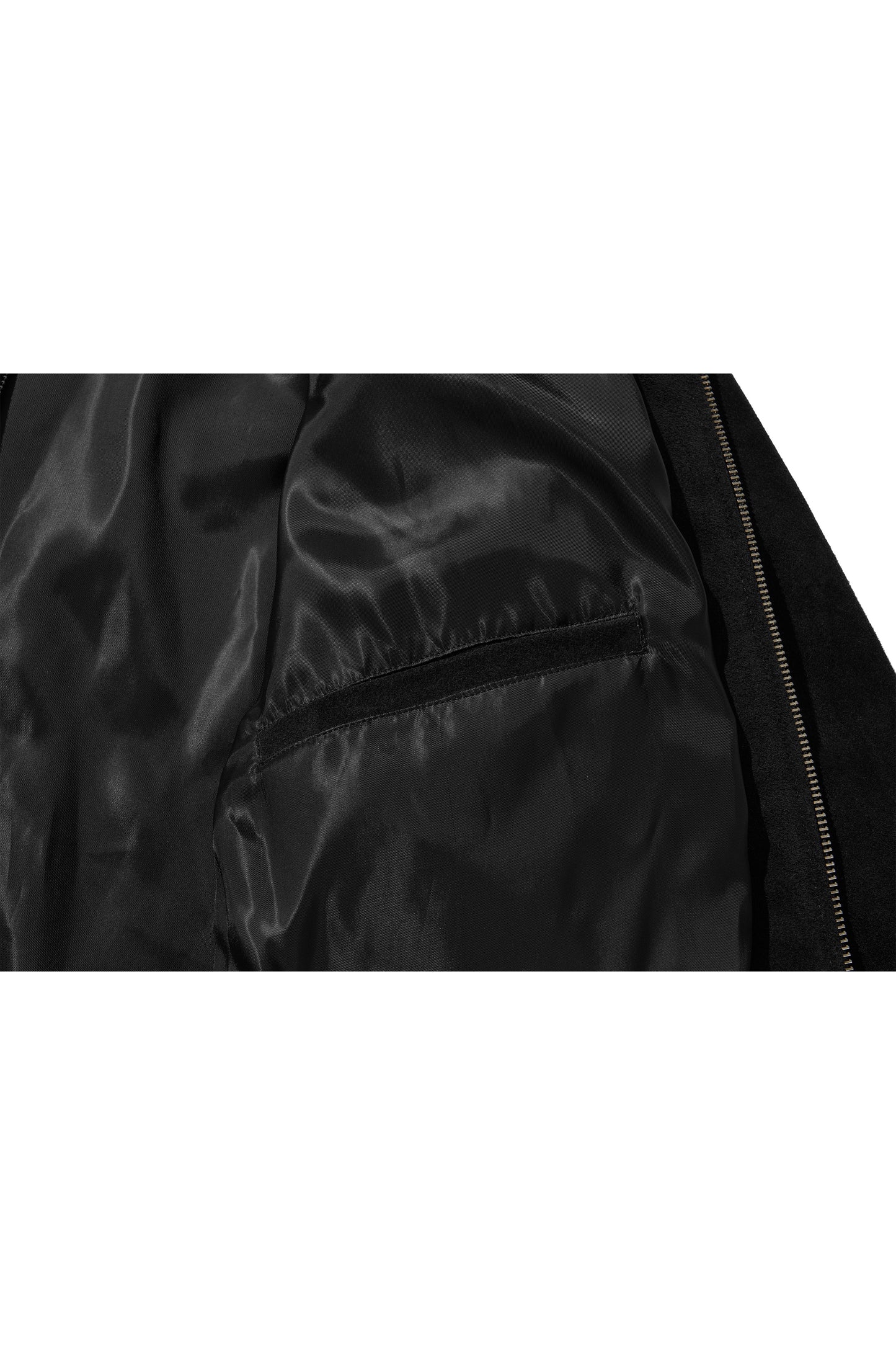 WESTERN LEATHER WORK JACKET / BLACK