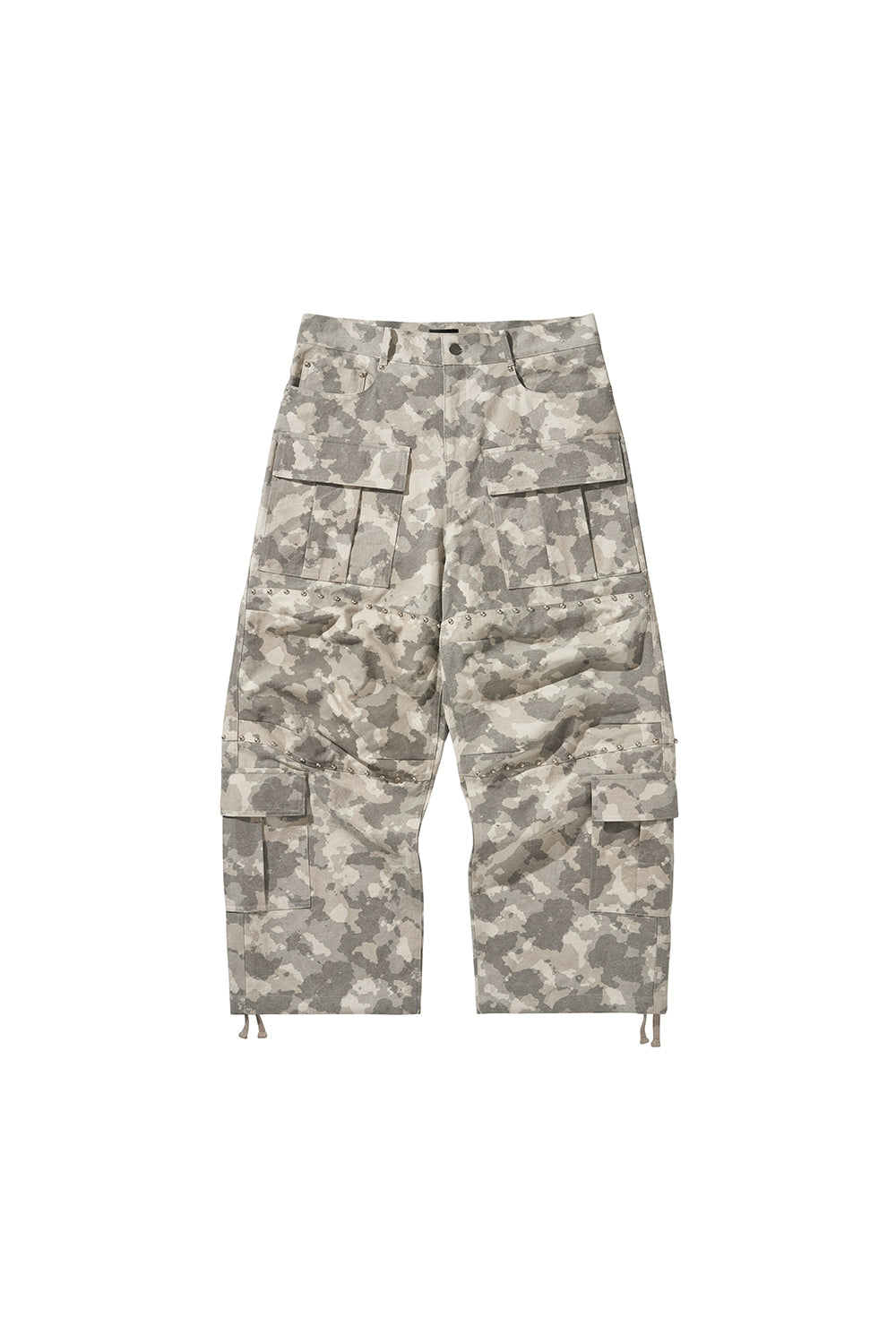 WIDE CARGO PANTS / (W)MILITARY CAMO