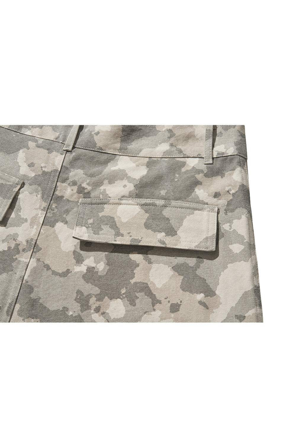 WIDE CARGO PANTS / (W)MILITARY CAMO