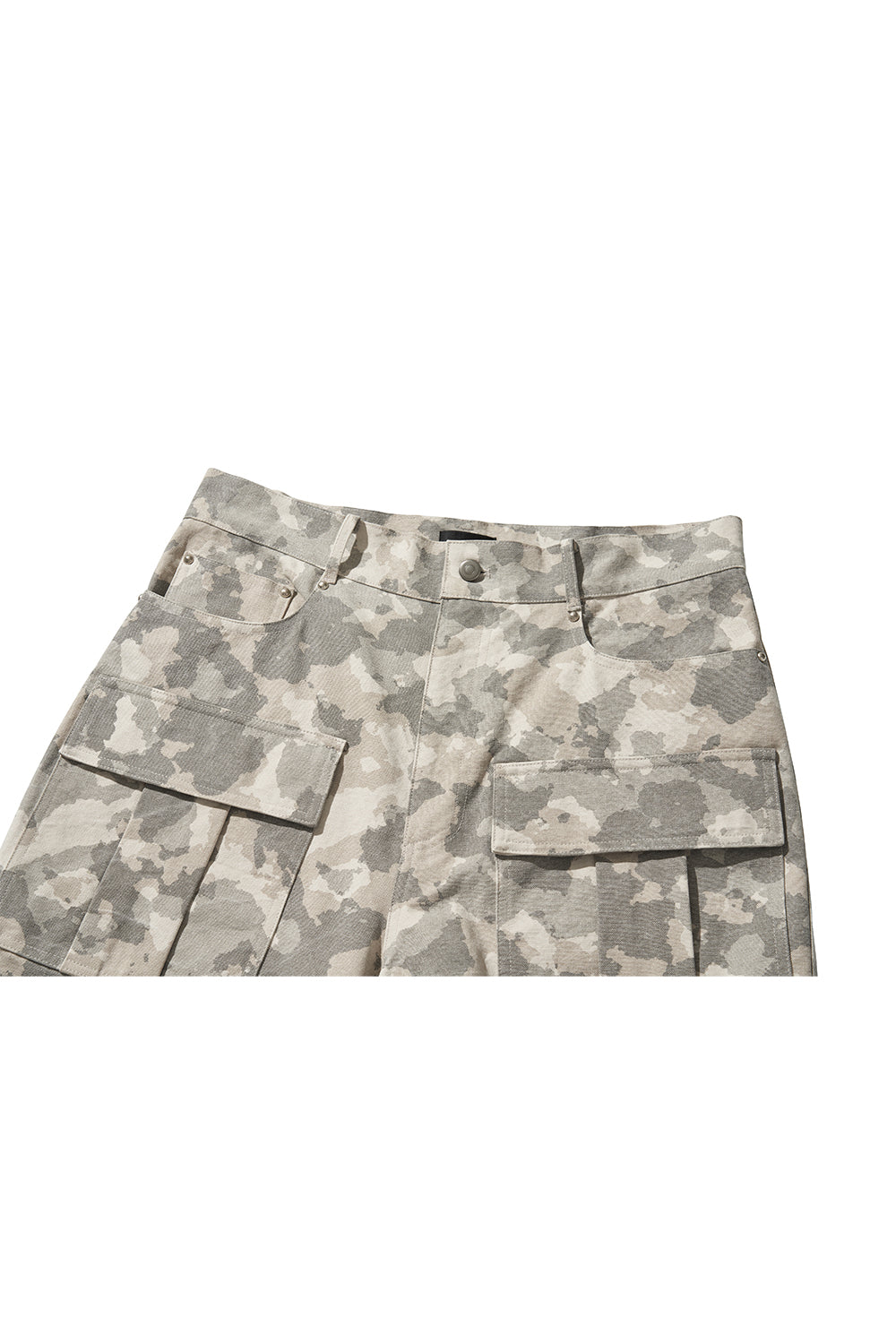 WIDE CARGO PANTS / (W)MILITARY CAMO