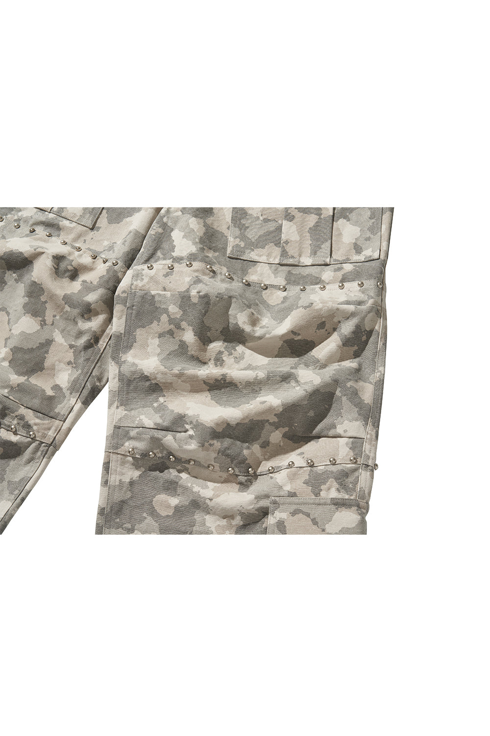 WIDE CARGO PANTS / (W)MILITARY CAMO