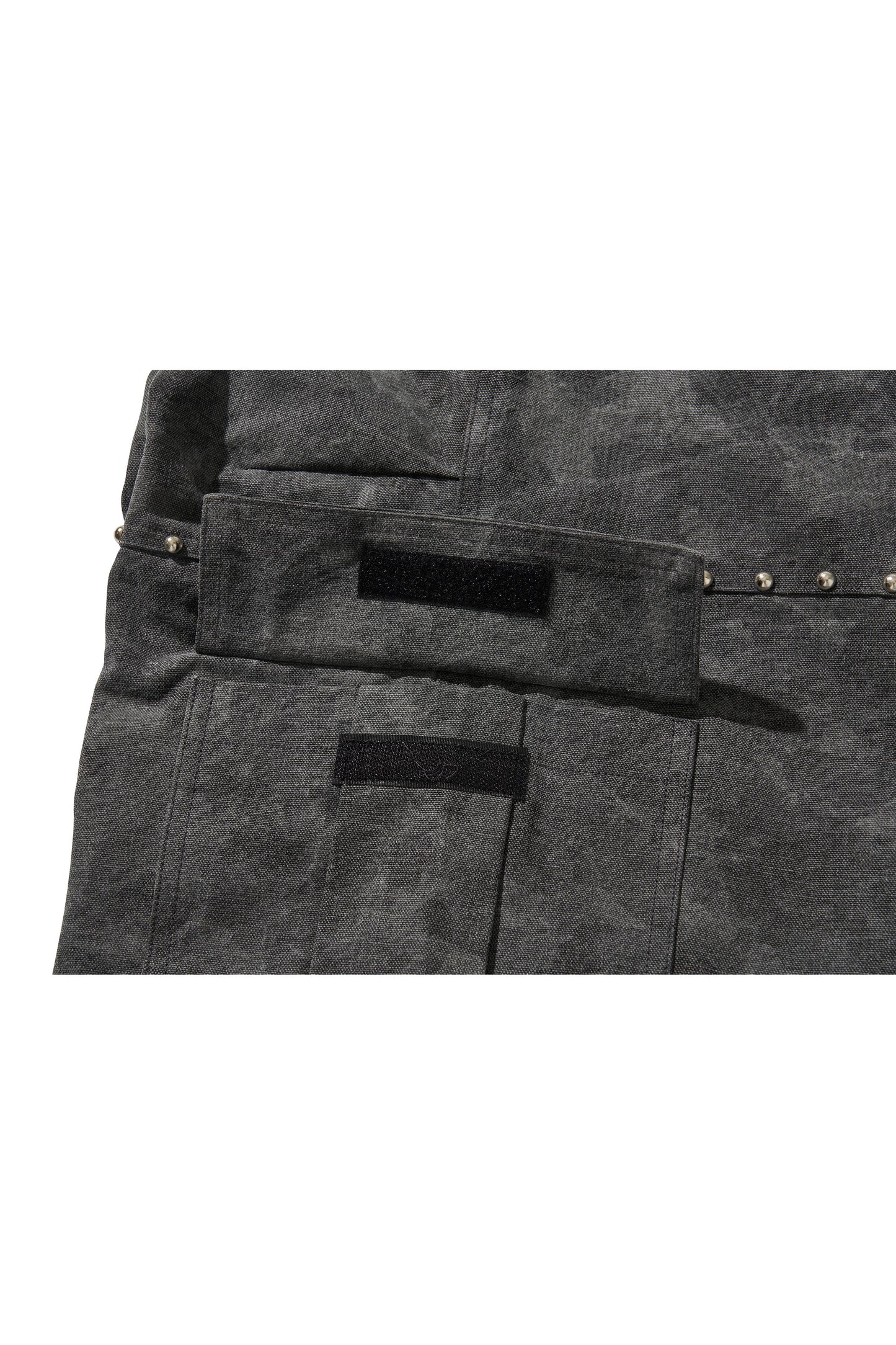 WIDE CARGO PANTS / BLACK