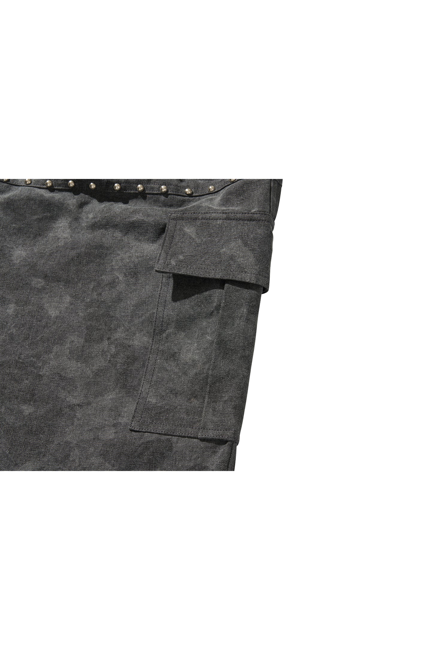 WIDE CARGO PANTS / BLACK