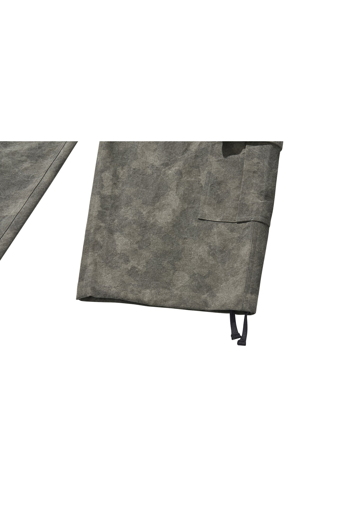 WIDE CARGO PANTS / MILITARY CAMO
