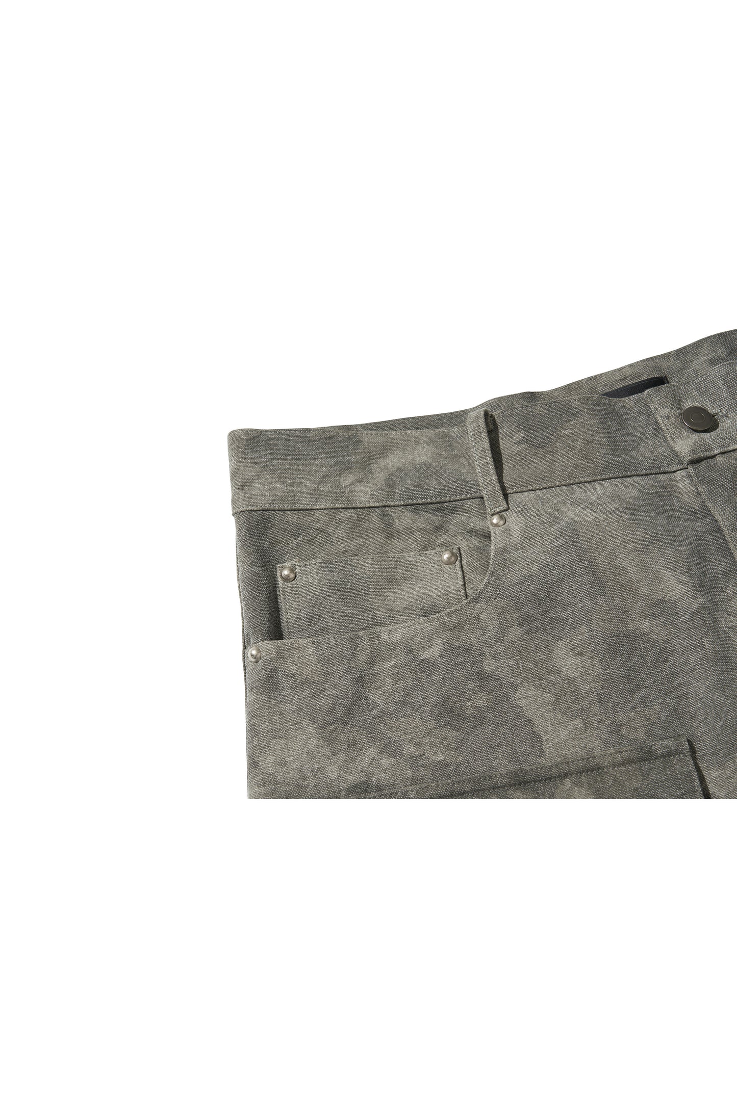 WIDE CARGO PANTS / MILITARY CAMO