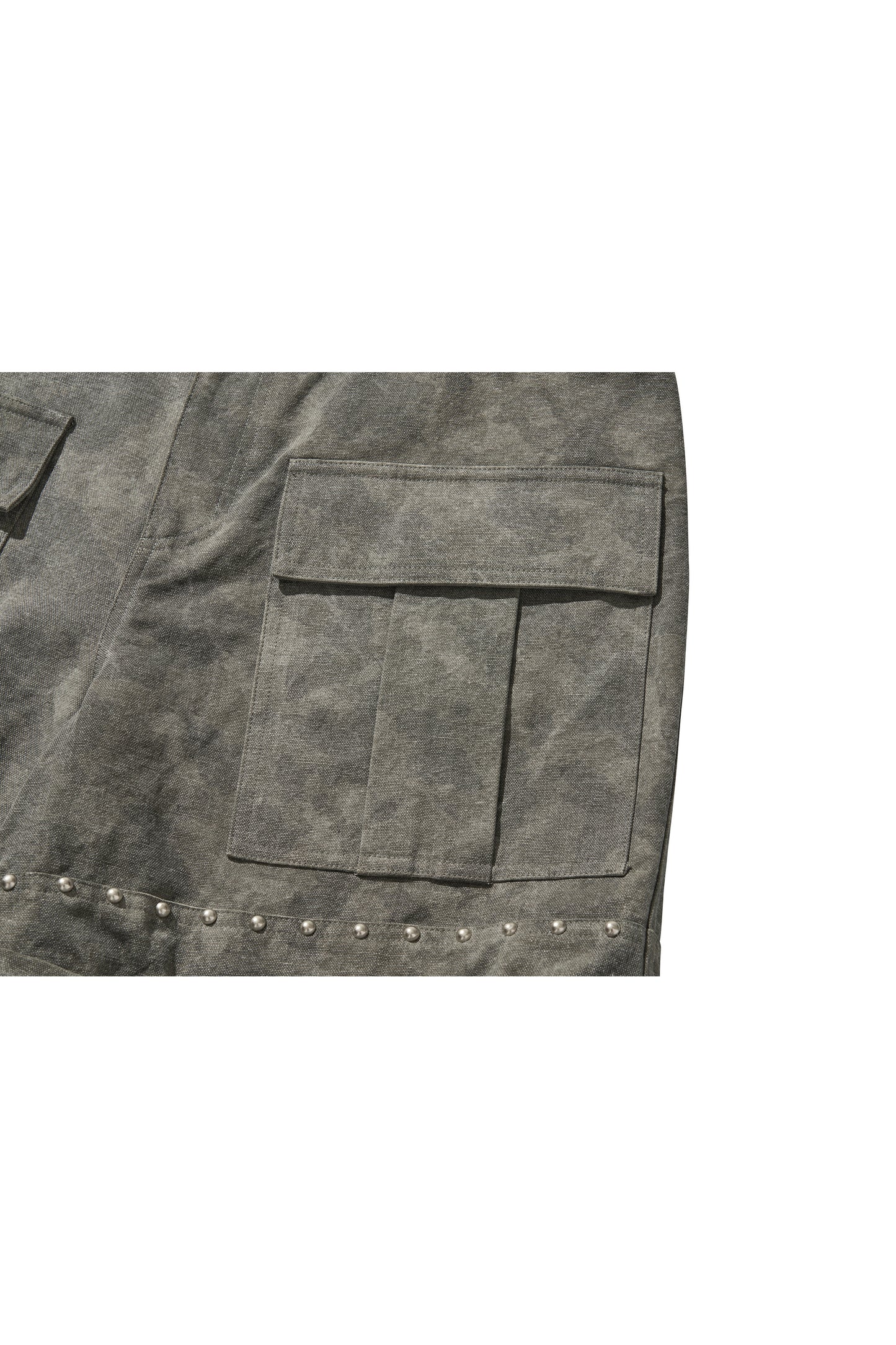 WIDE CARGO PANTS / MILITARY CAMO