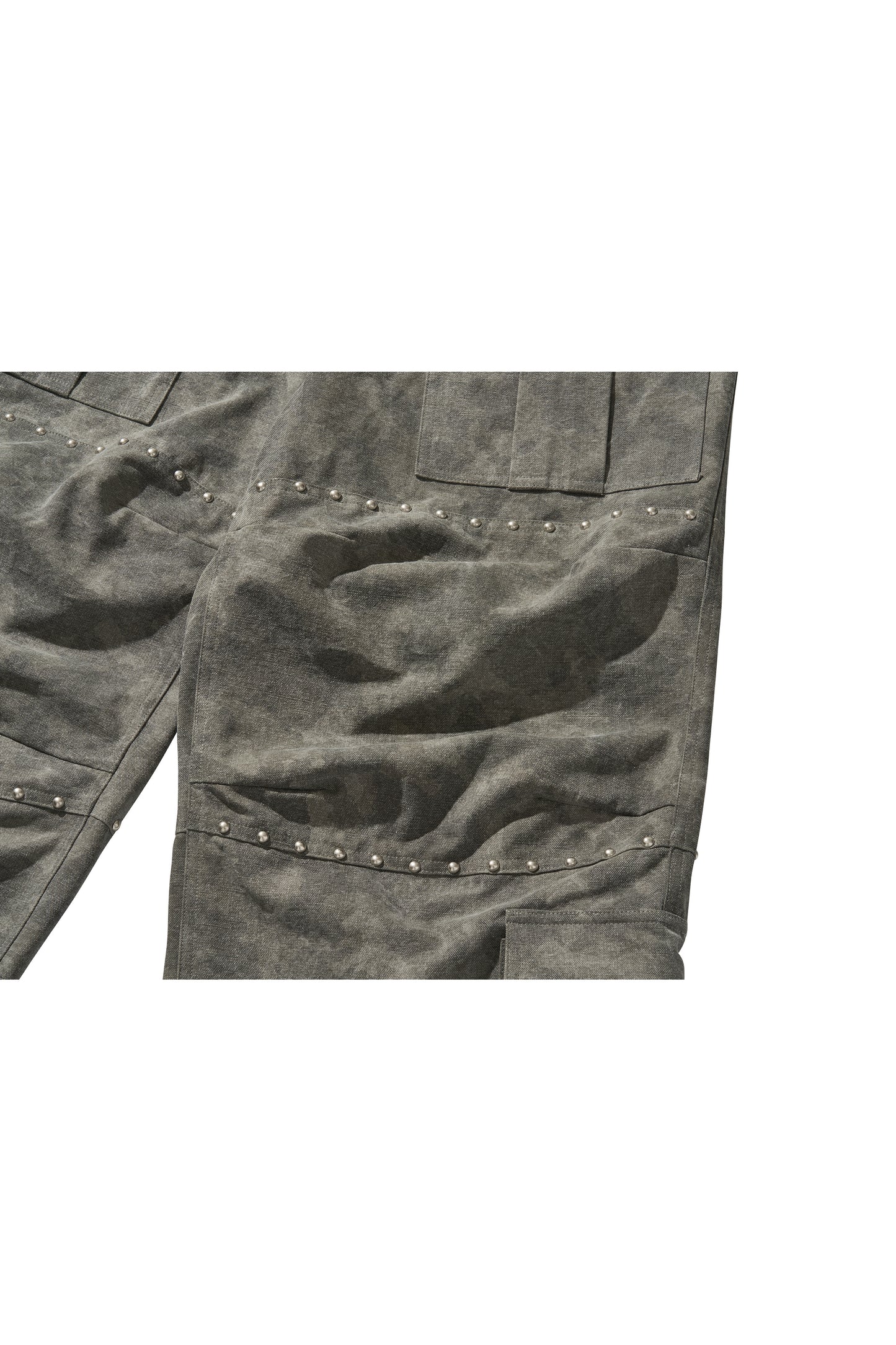 WIDE CARGO PANTS / MILITARY CAMO