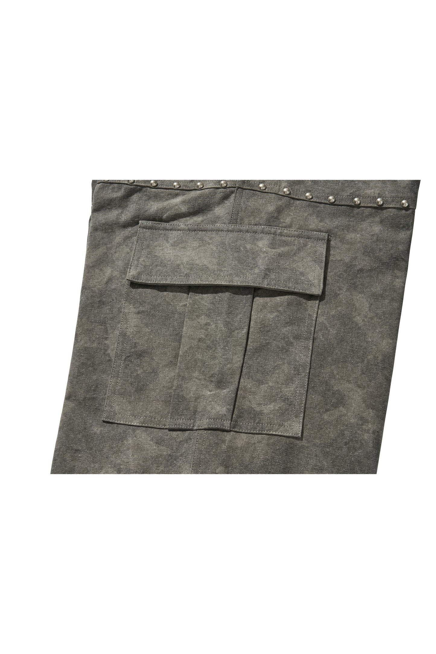 WIDE CARGO PANTS / MILITARY CAMO