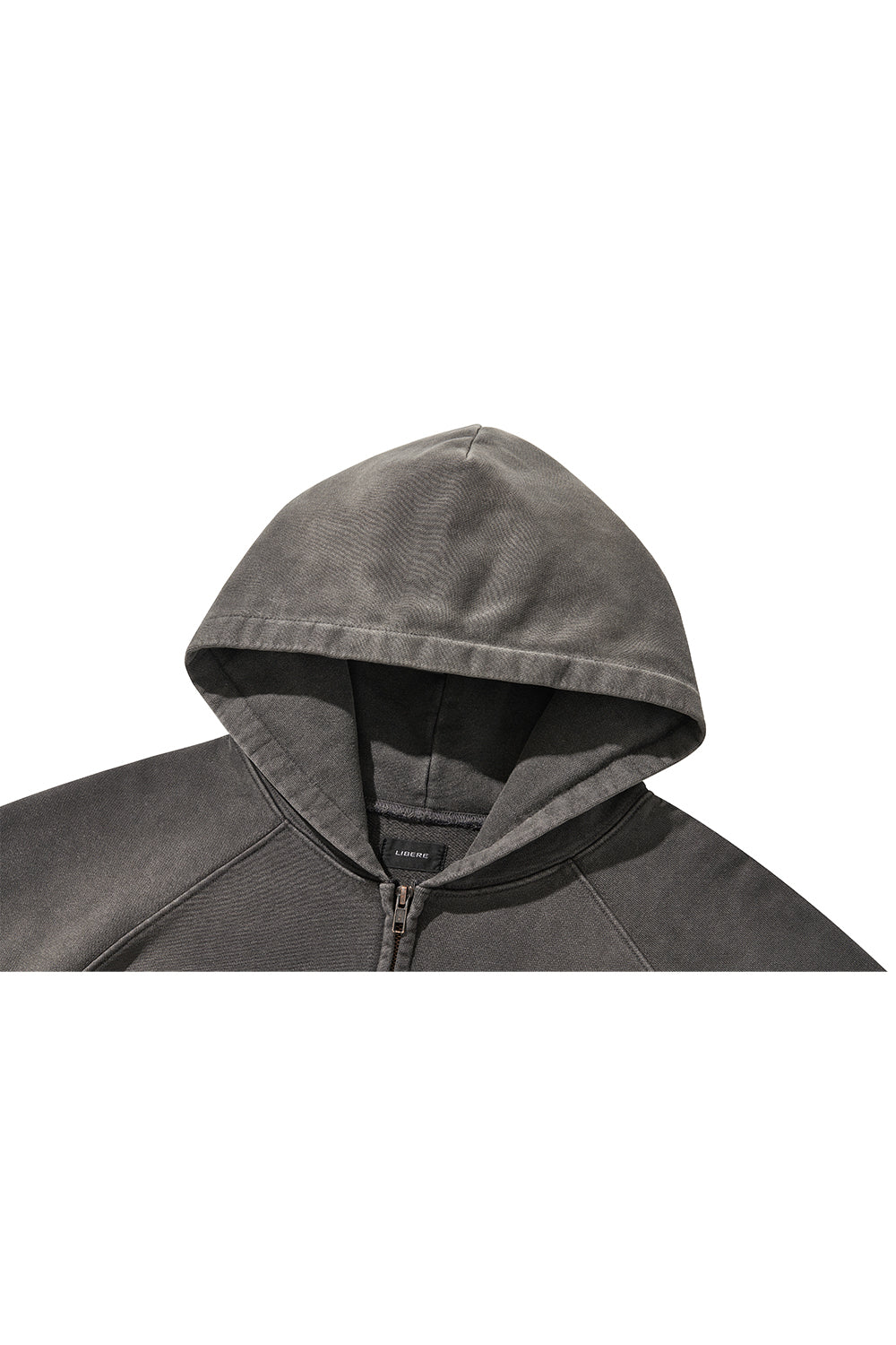 WWM ZIP-UP HOODY / CHARCOAL